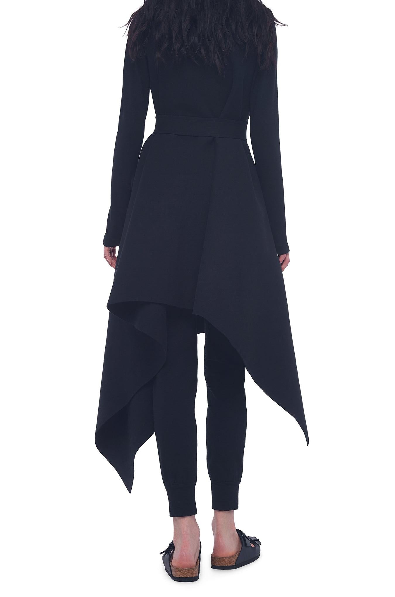 UNEVEN BLANKET COAT