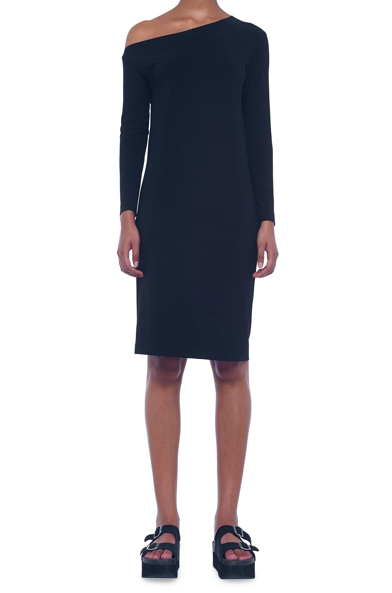 DROP SHOULDER DRESS