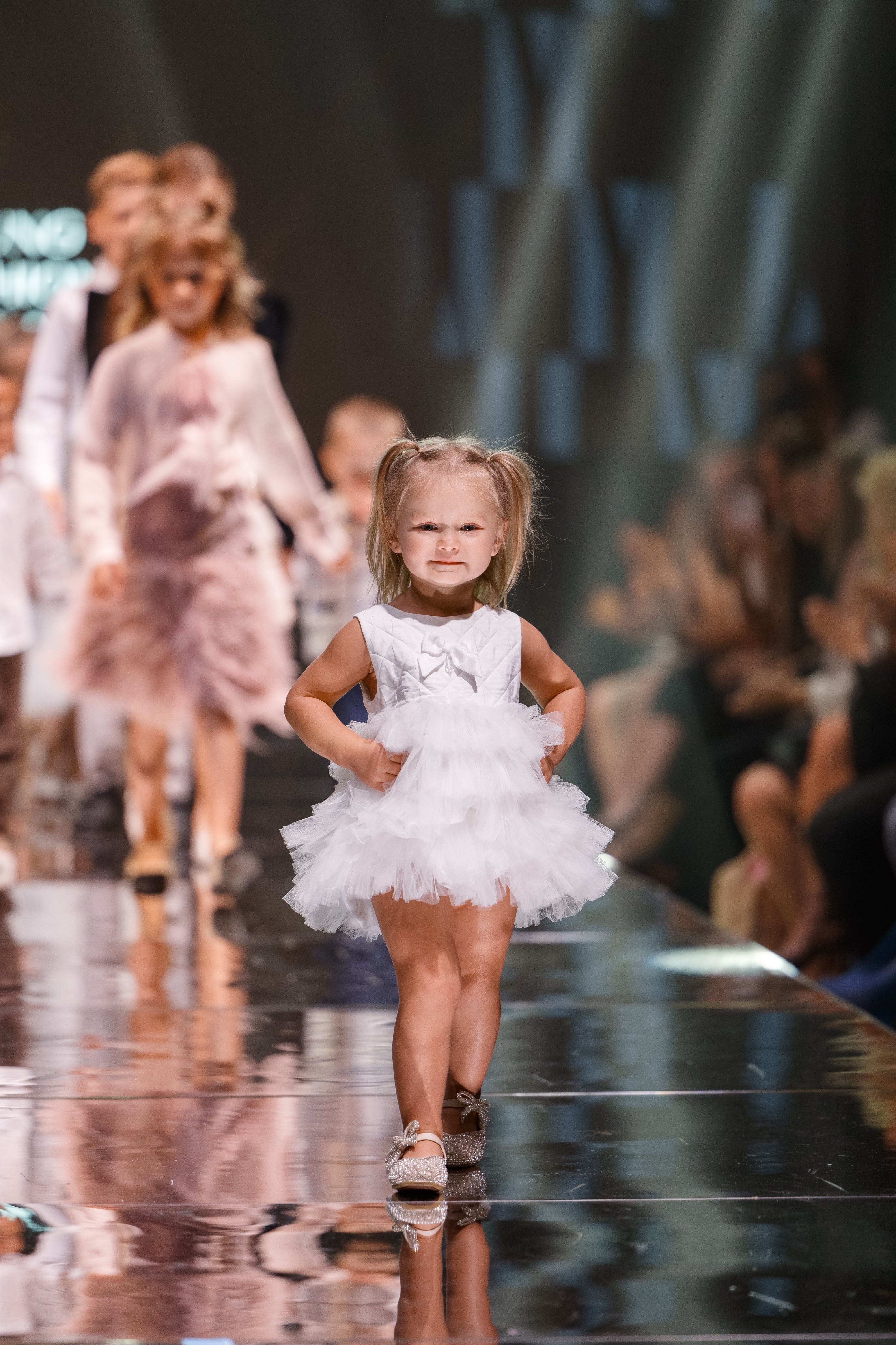 Poppy White Quilted Romper - Petite Maison Kids