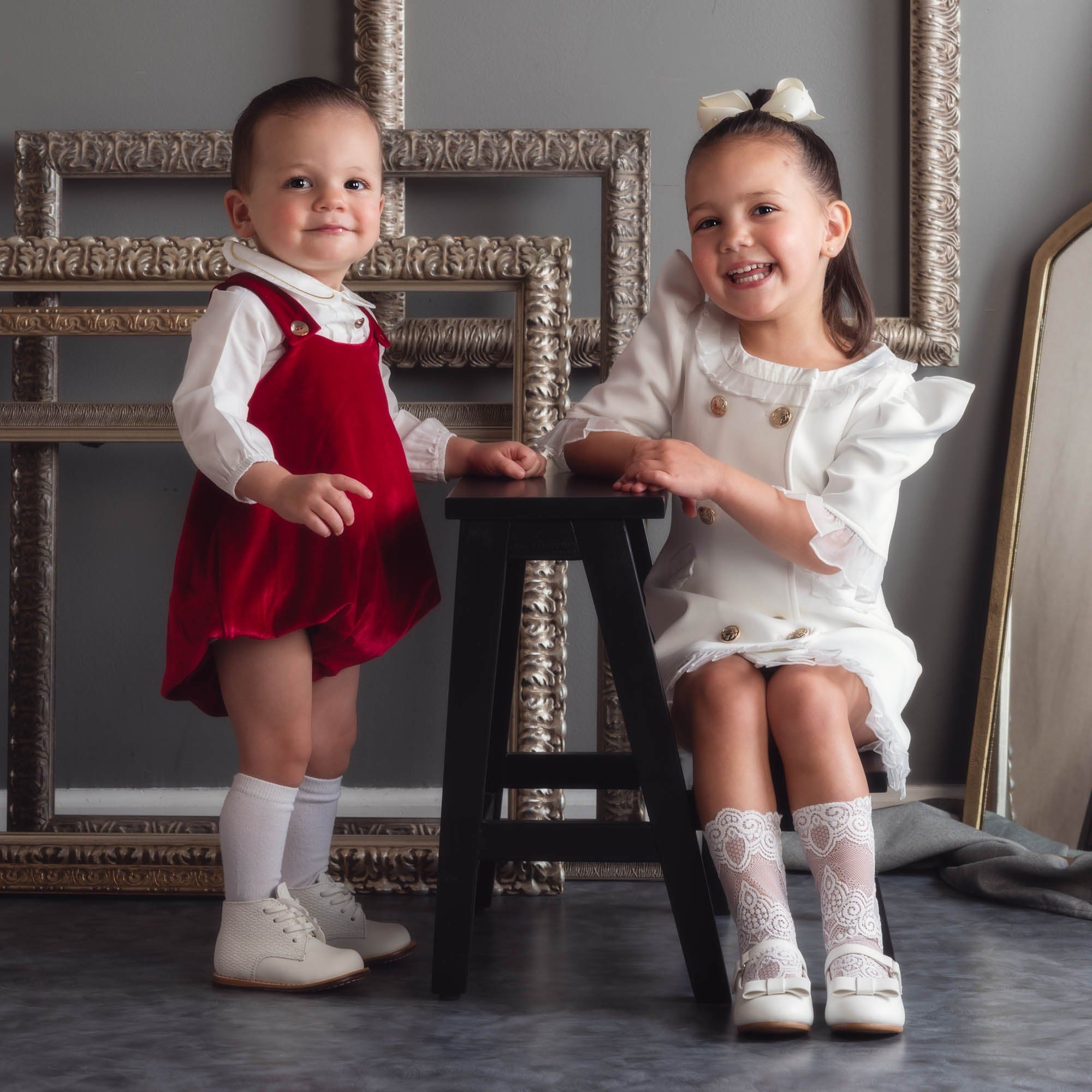 Victor Ceremony Romper and Shirt - Petite Maison Kids