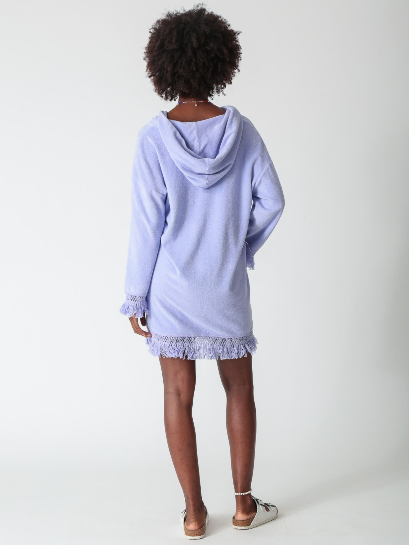 Beach Poncho - Lavender