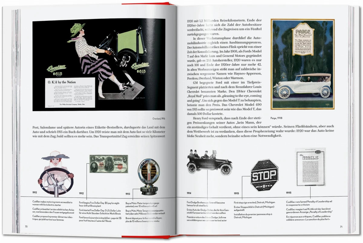 Classic Cars 20th Century (Bibliotheca Universalis Edition)