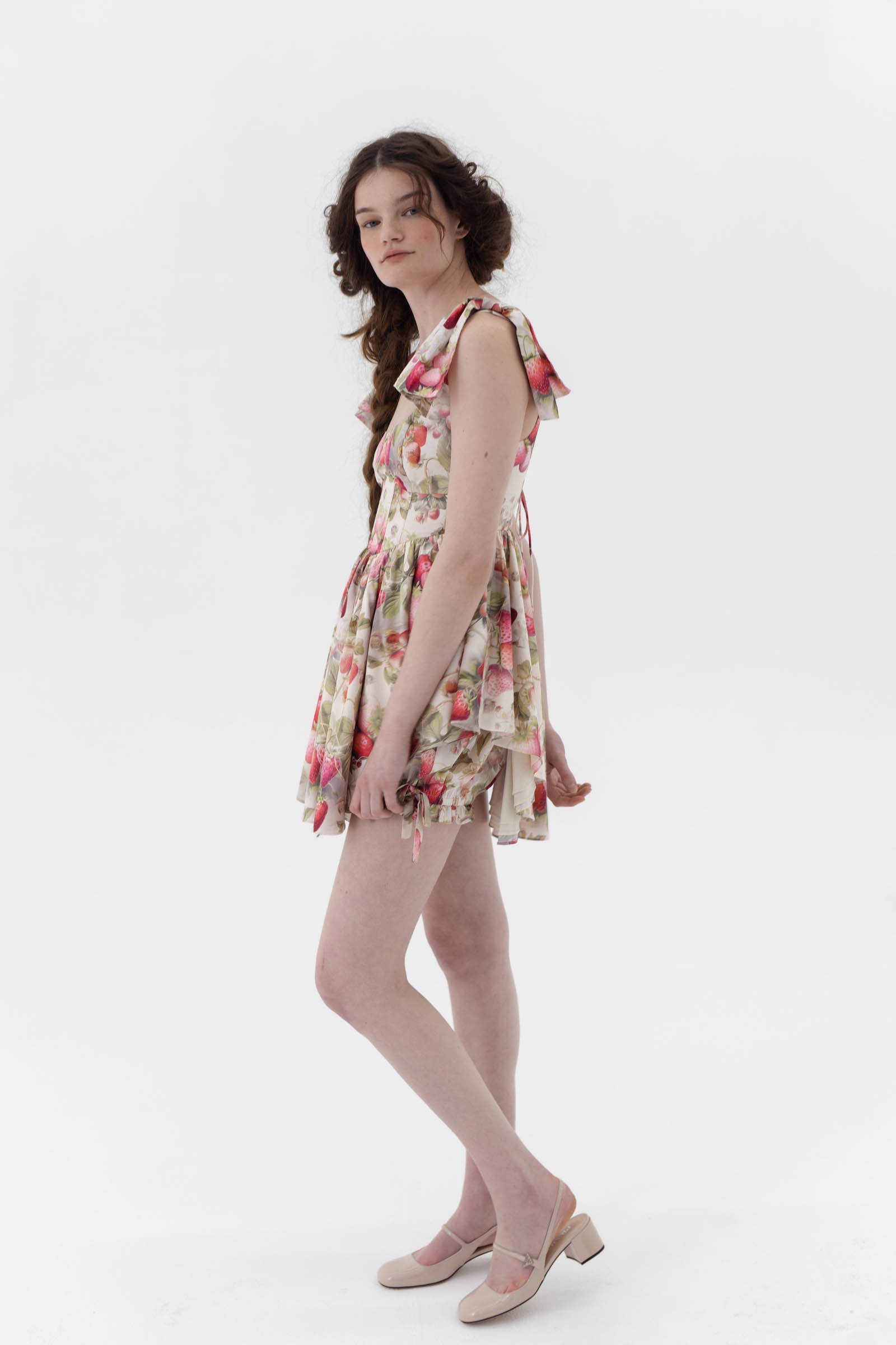 The Strawberry Cream Farmers Market Dress