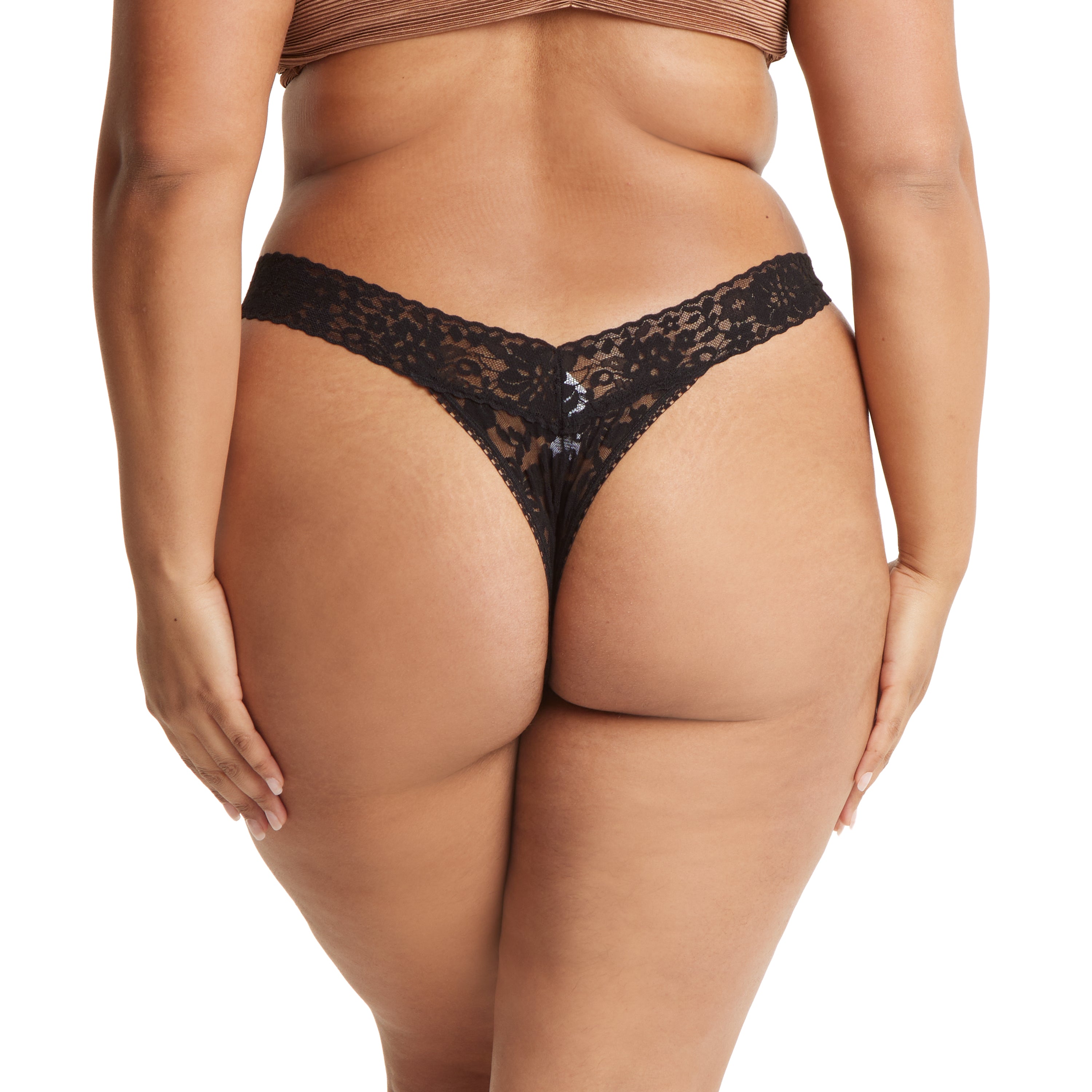 Plus Size Daily Lace Thong