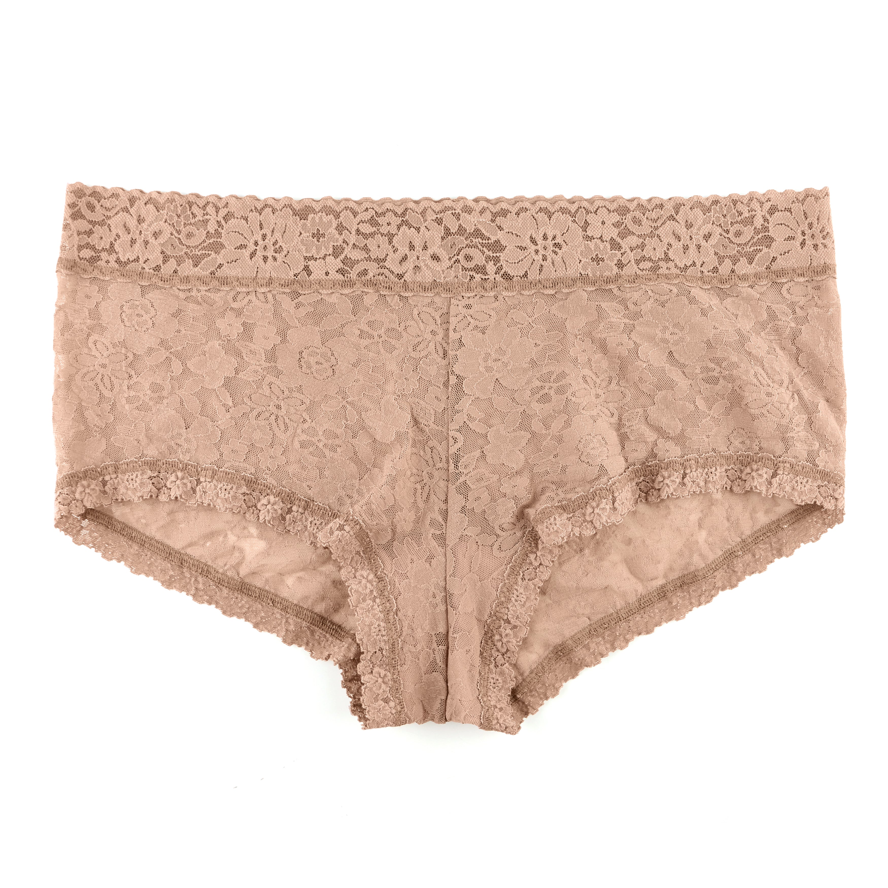 Plus Size Daily Lace Boyshort