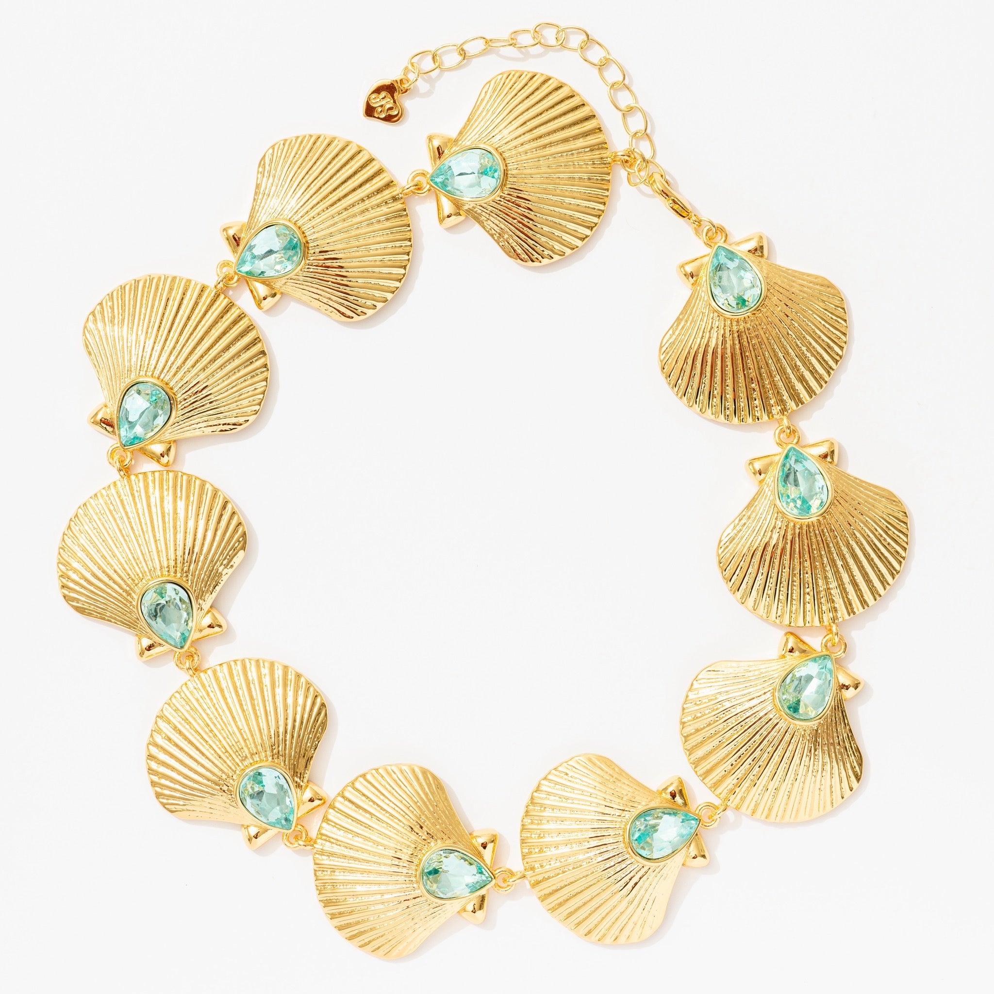 Antibes Necklace in Sea