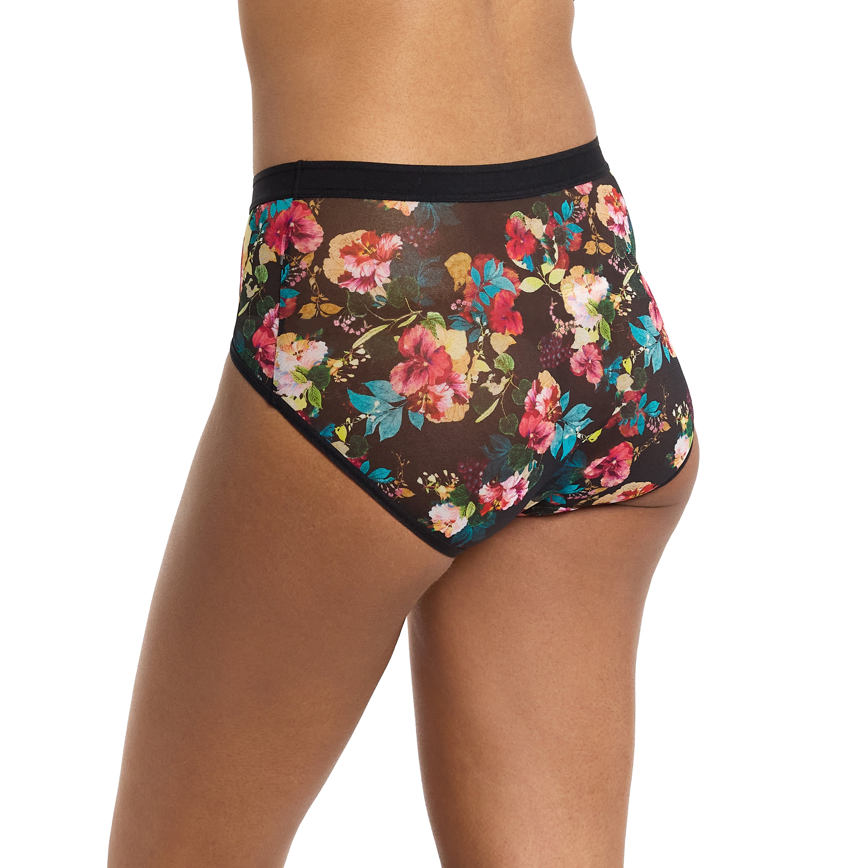 MESH HIGH CUT FRENCH BRIEF