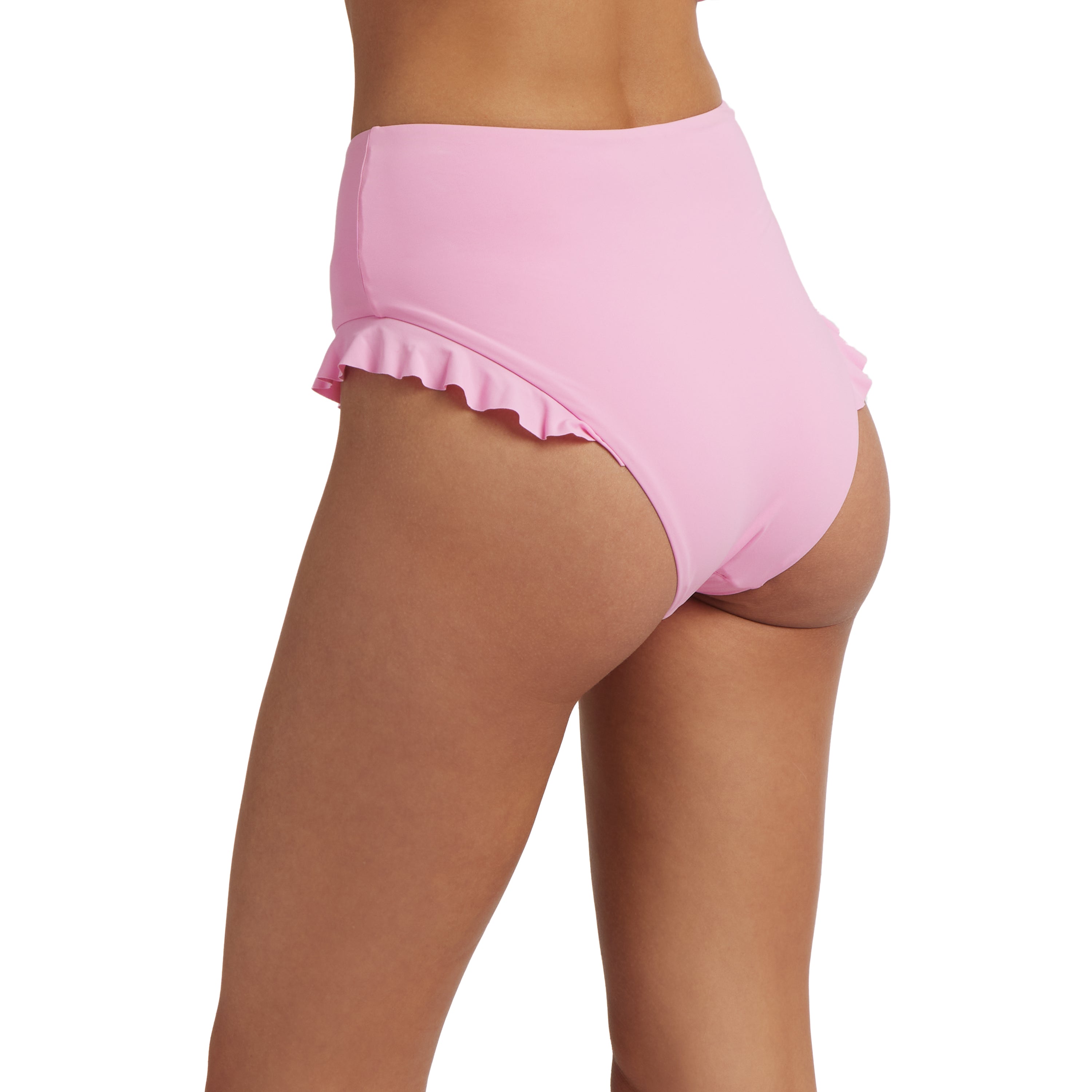 SWIM RUFFLE HI-RISE
