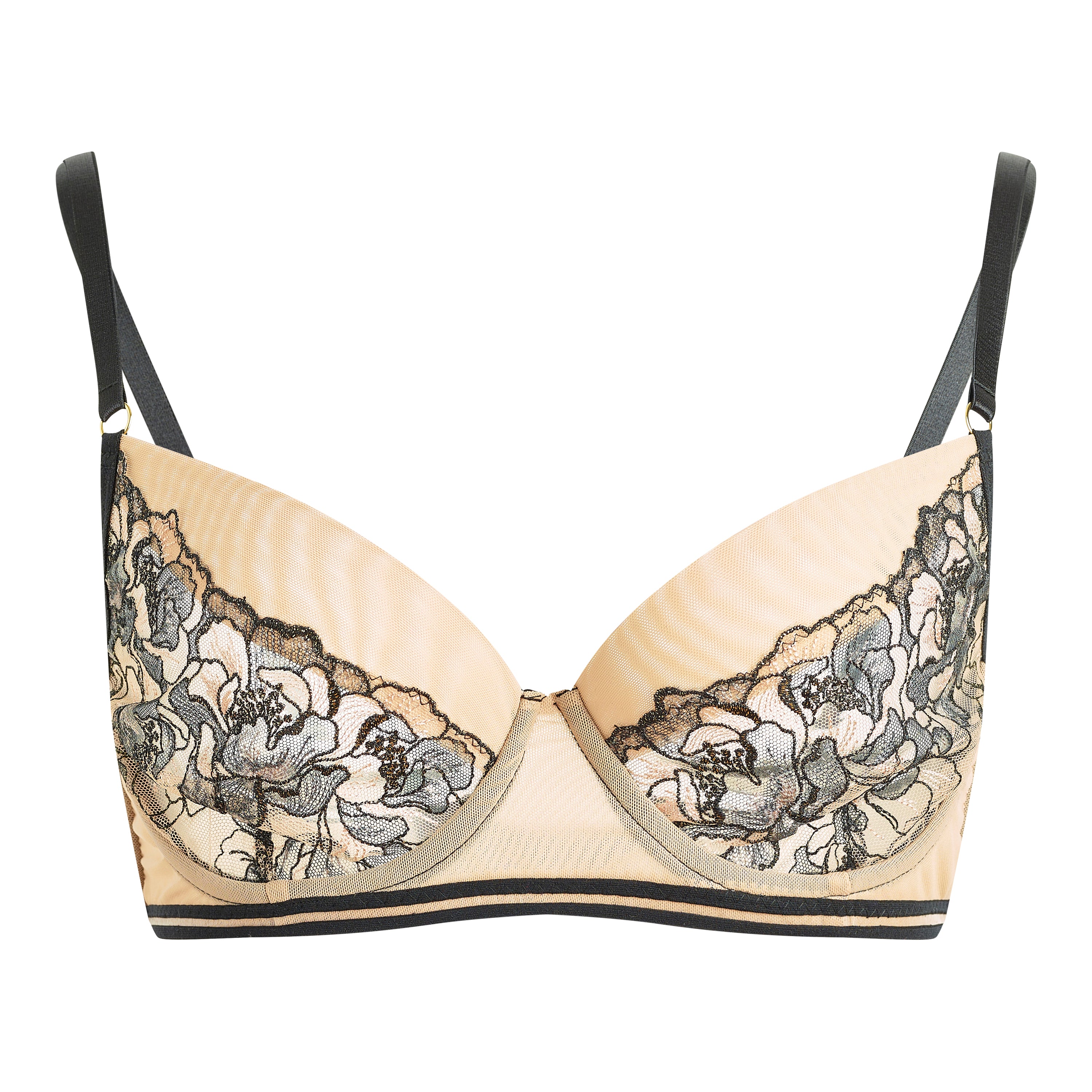 Rose Gold Underwire Bra