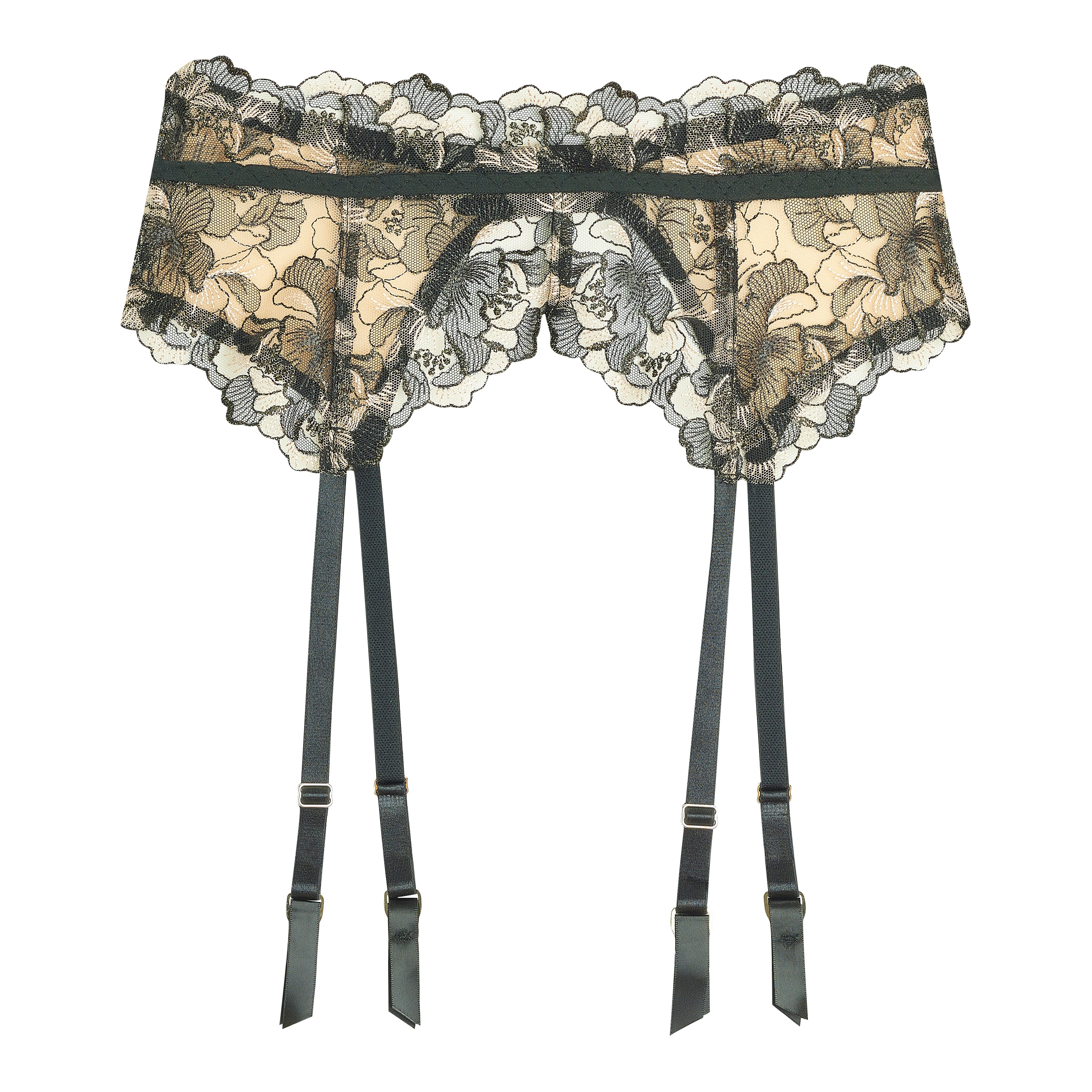 Rose Gold Garter Belt