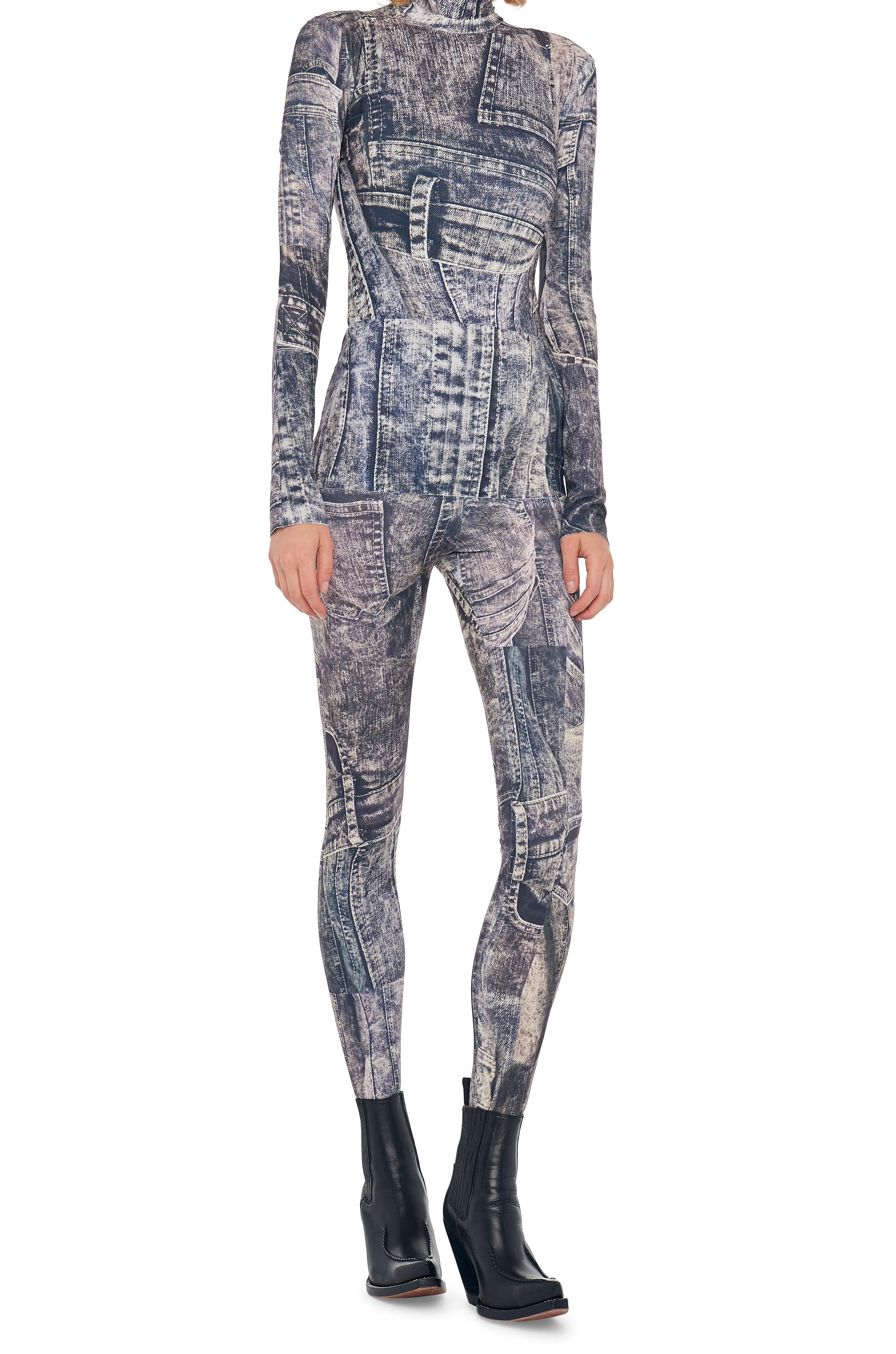 SLIM FIT LONG SLEEVE TURTLE TOP