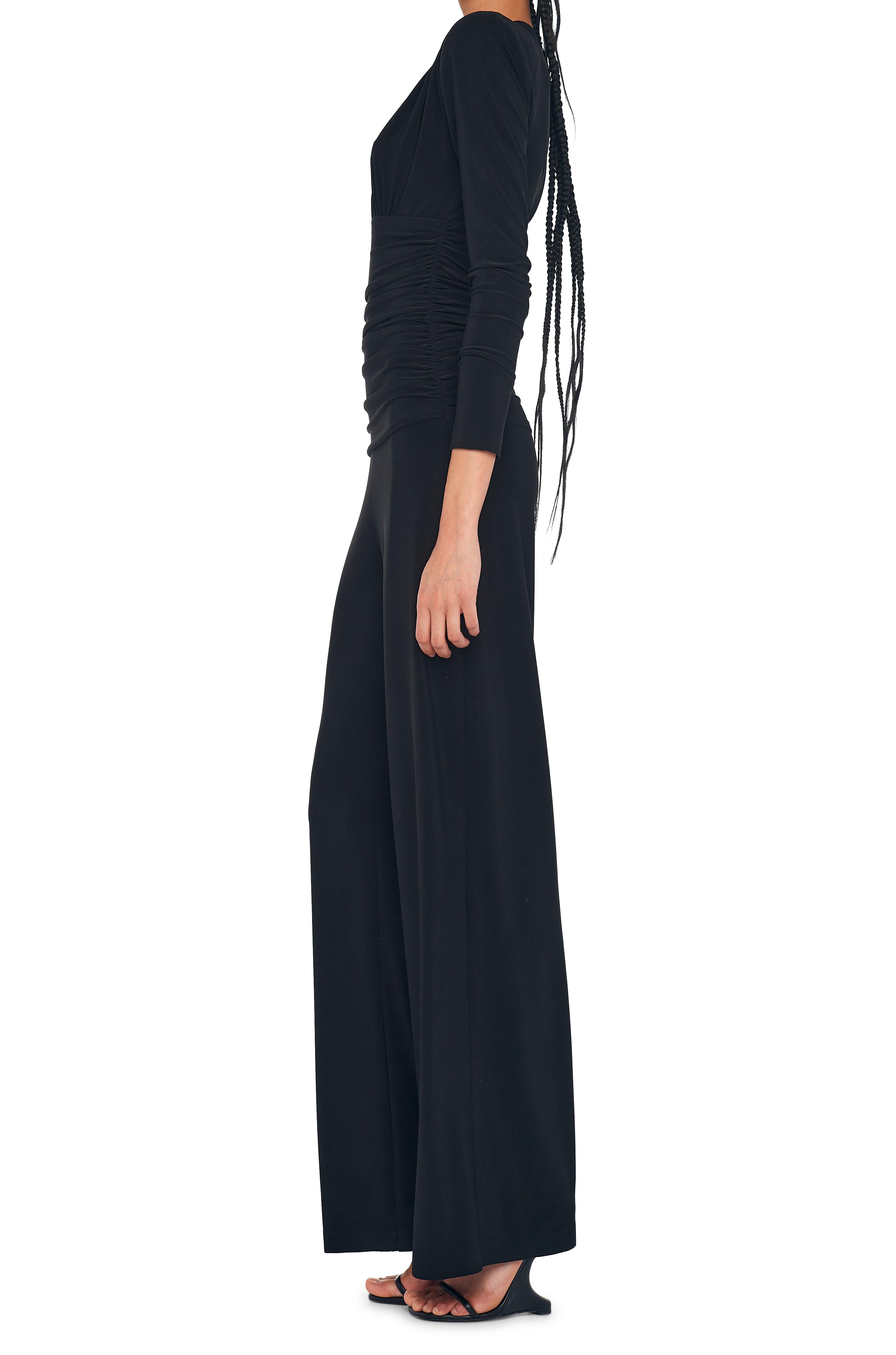 SHOULDER PAD JUMPSUIT