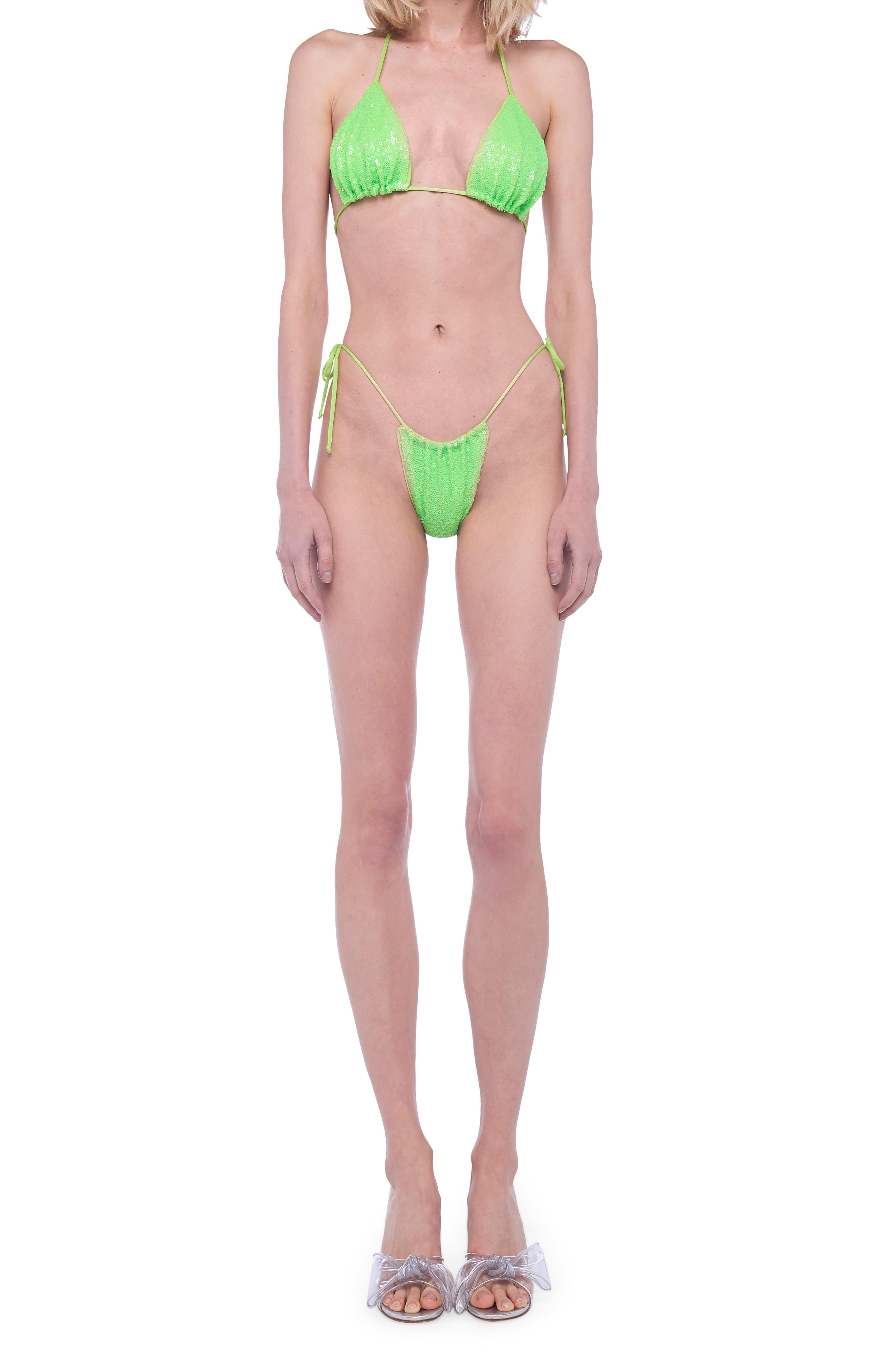 SEQUIN STRING BOTTOM
