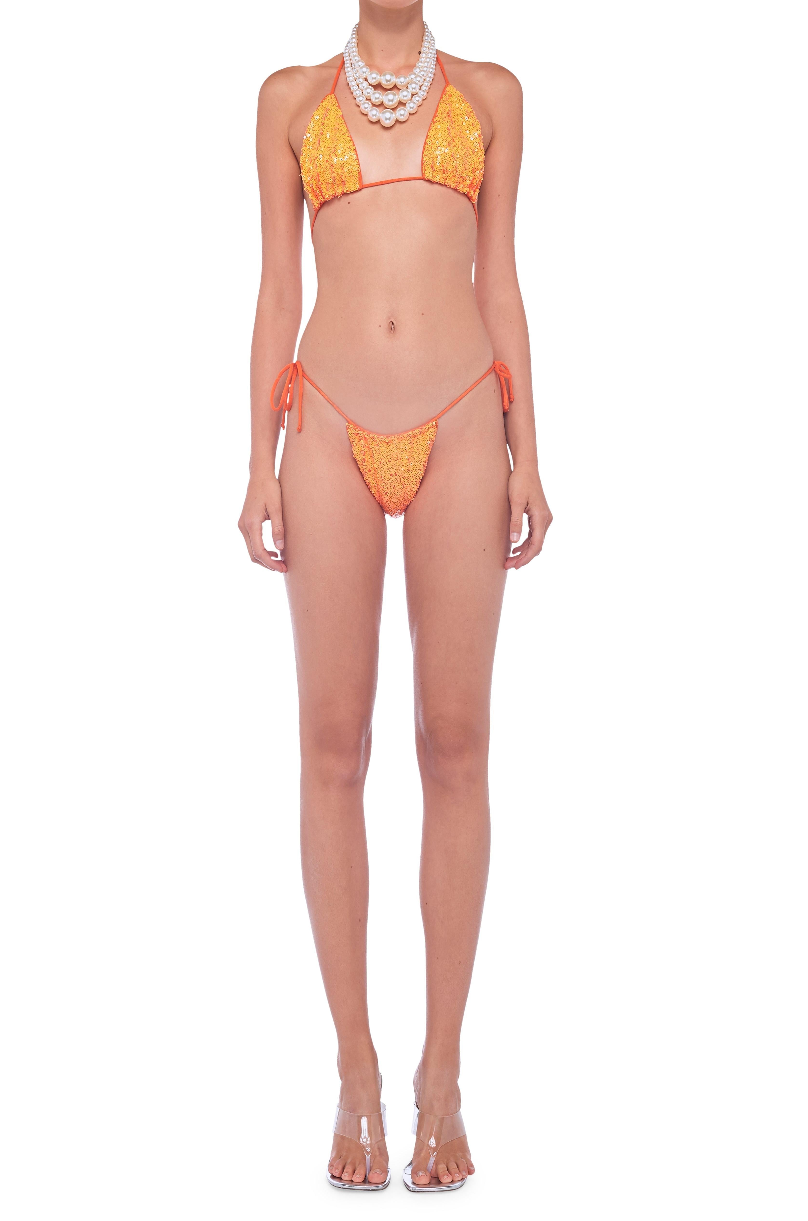 SEQUIN STRING BOTTOM