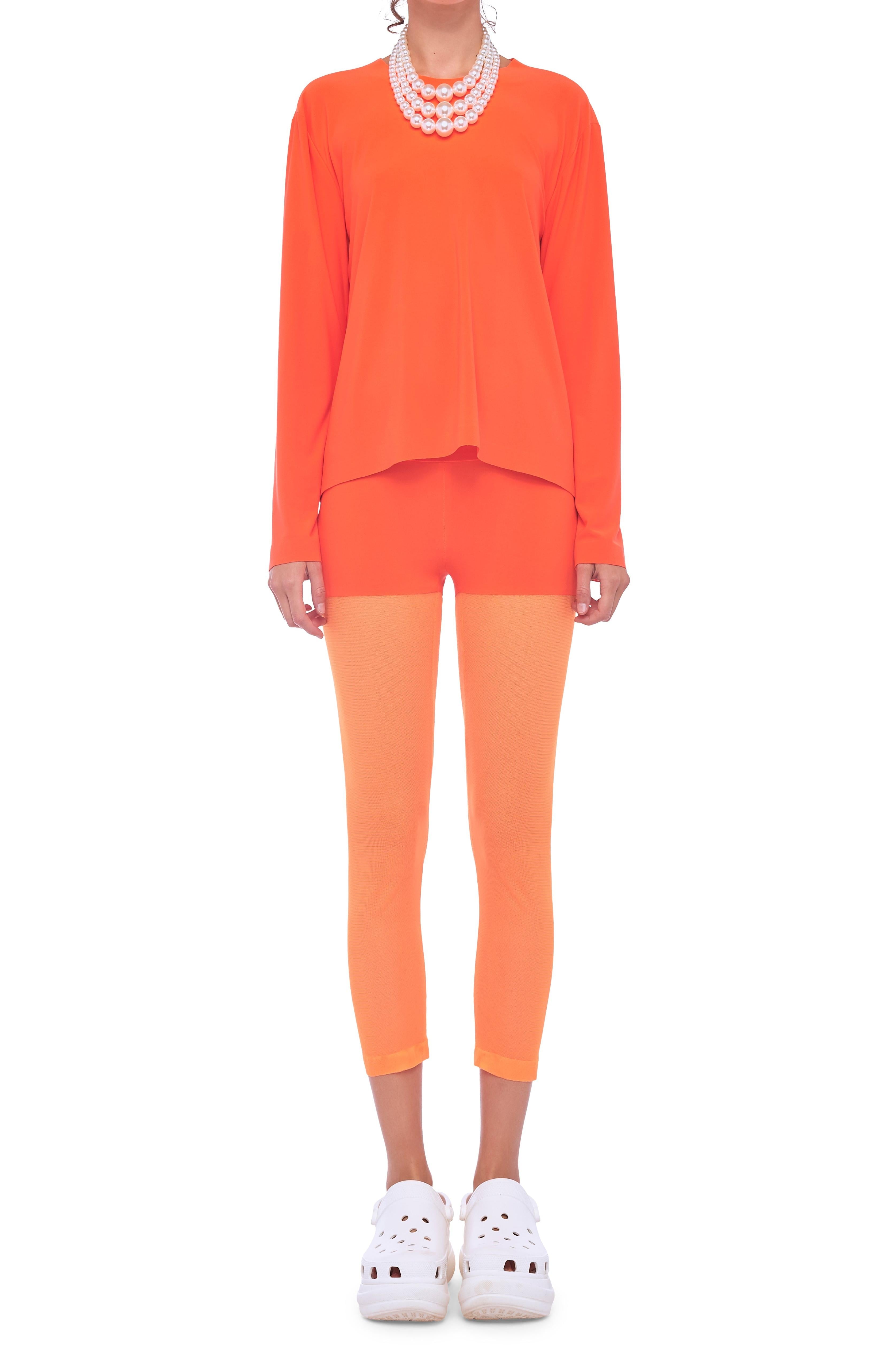 LEGGING W/ MESH BOTTOM