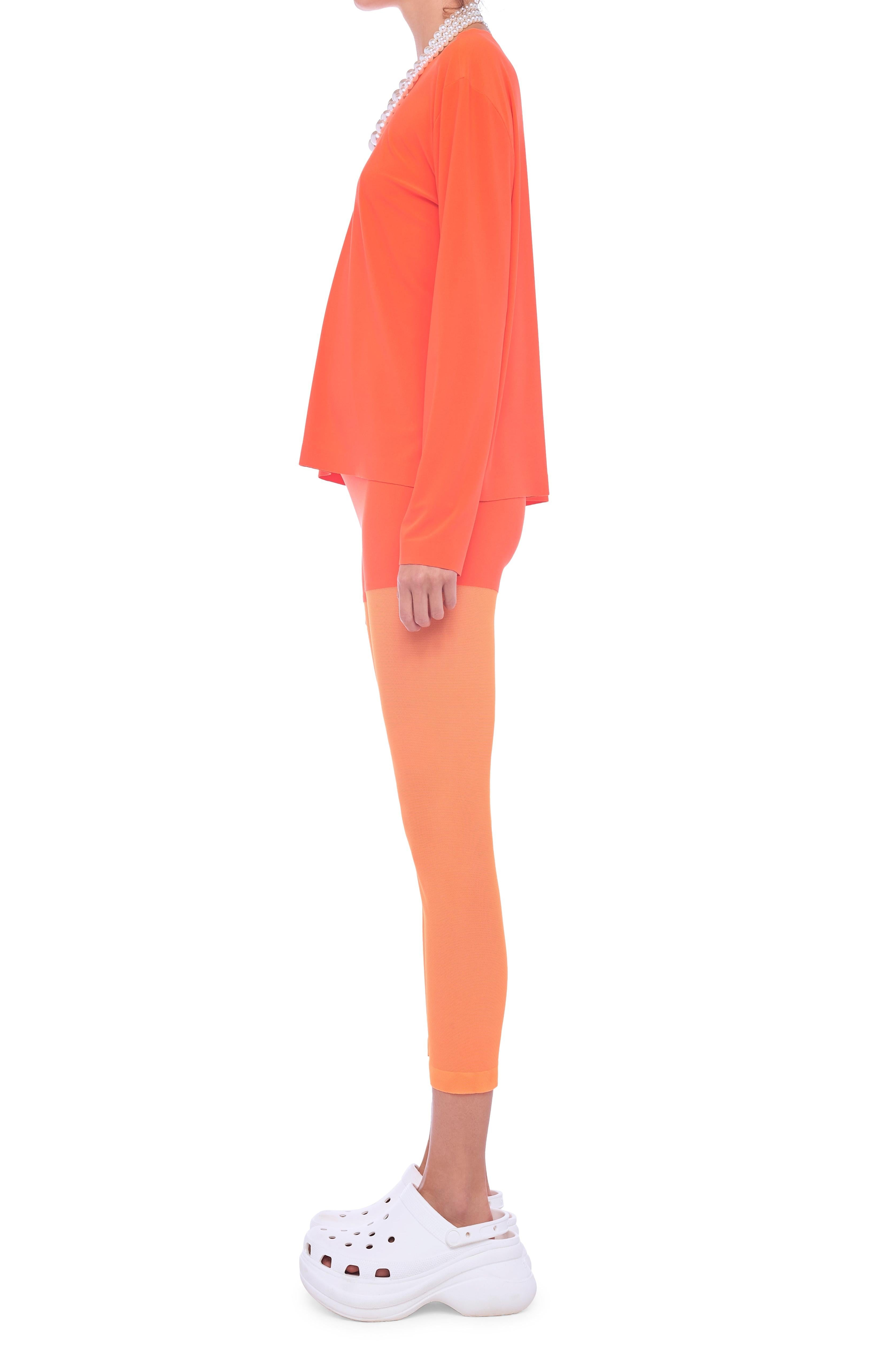 LEGGING W/ MESH BOTTOM