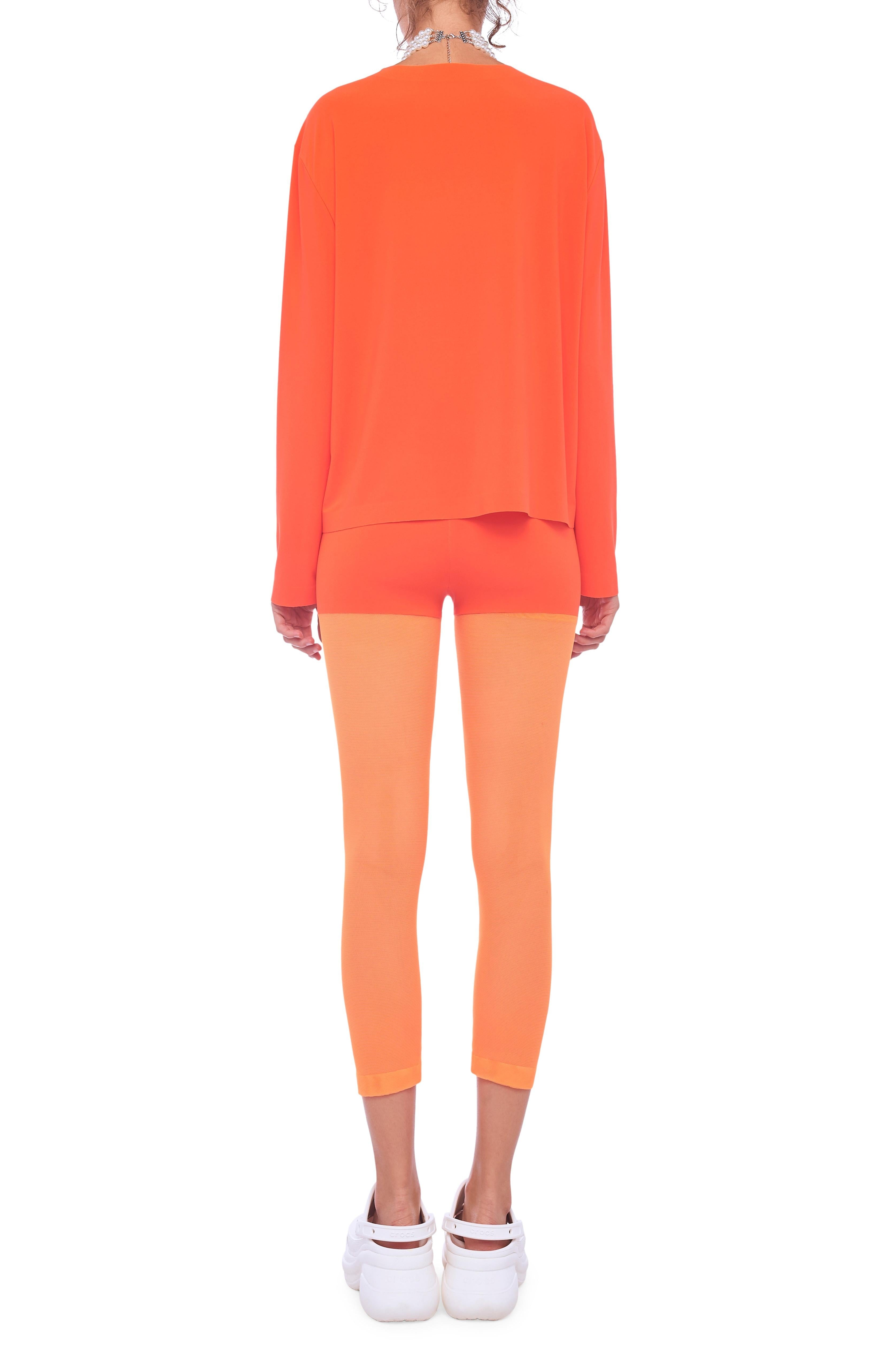 LEGGING W/ MESH BOTTOM