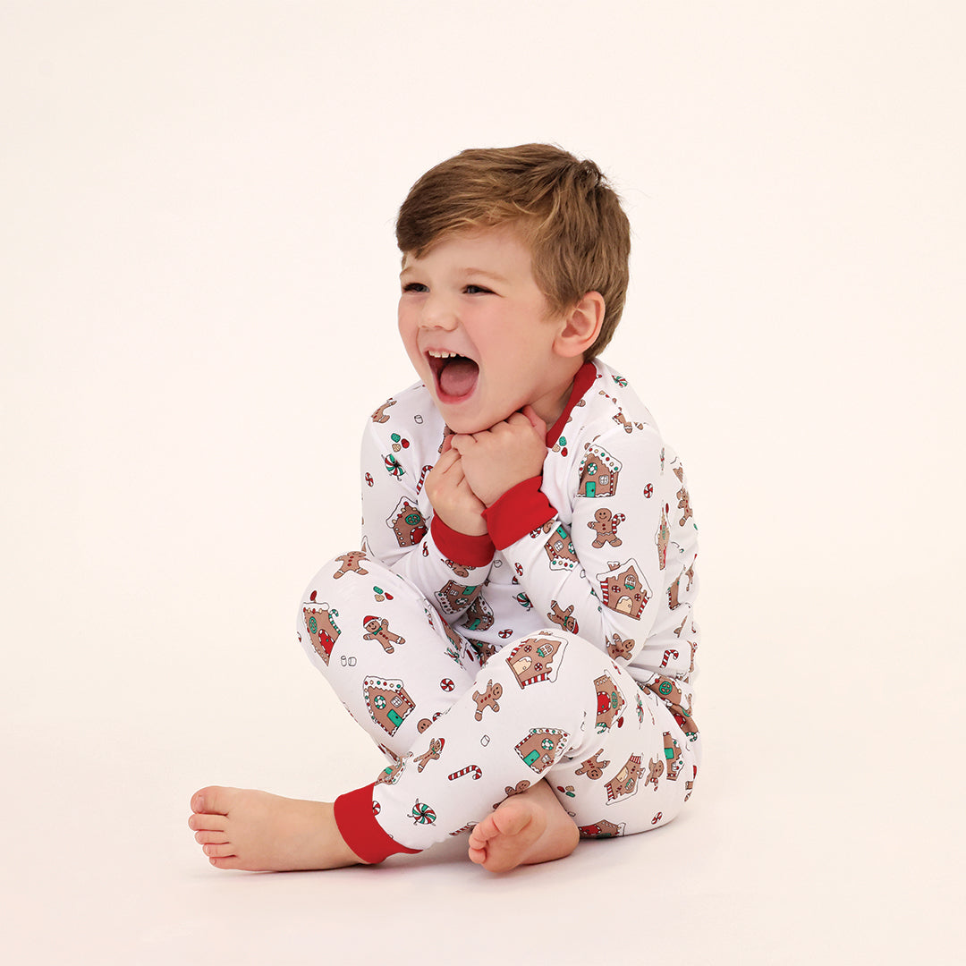 Two Piece PJ  Gingerbread World