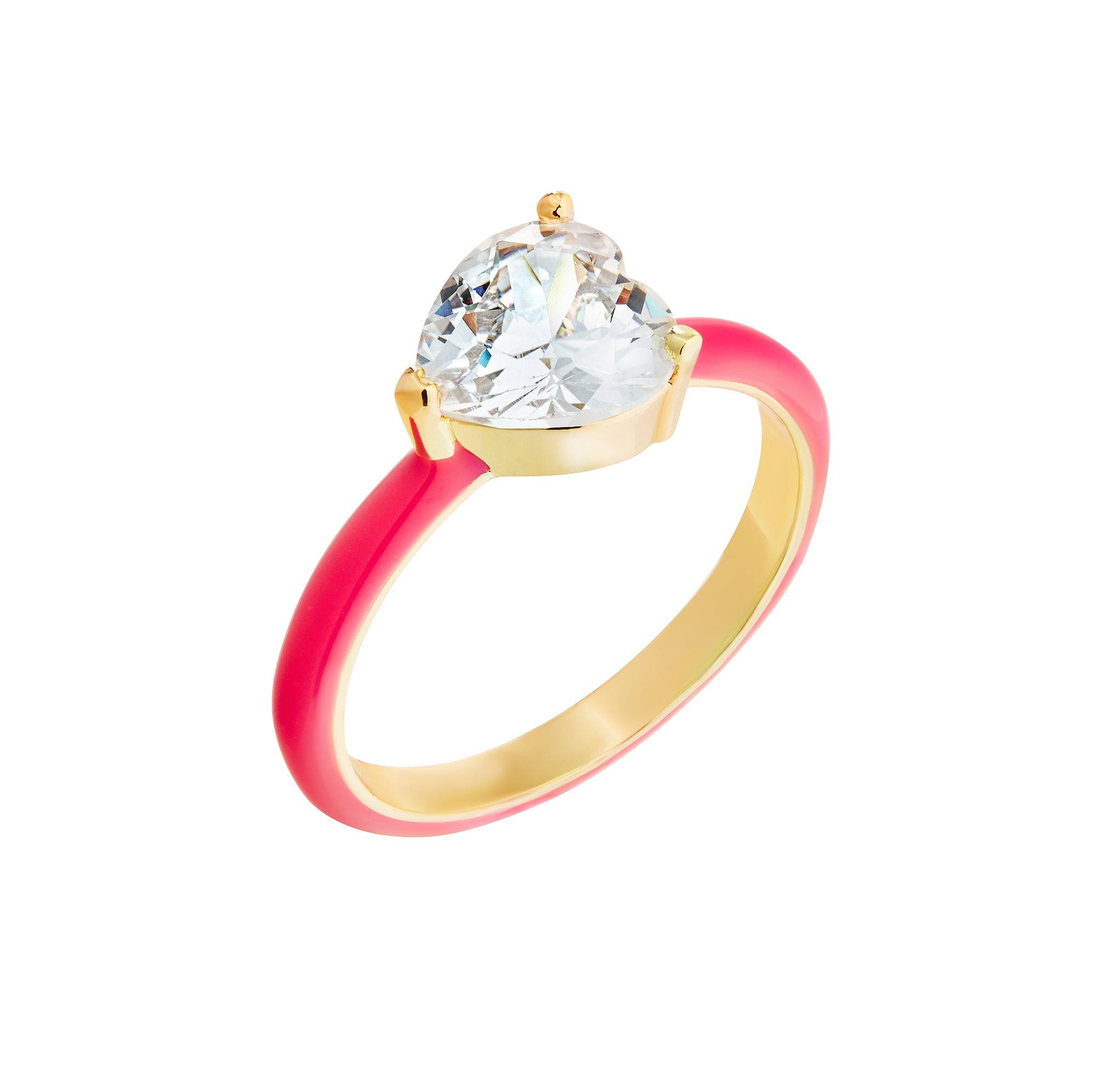 The 90210 Ring (Hot Pink)