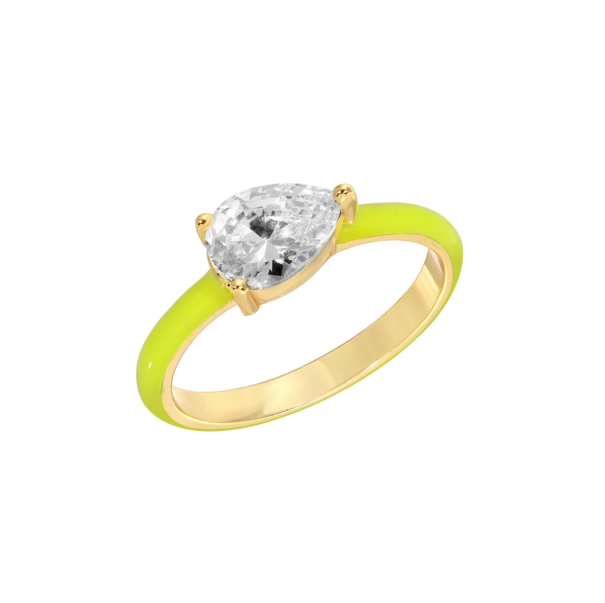 The 90210 Ring (neon green)