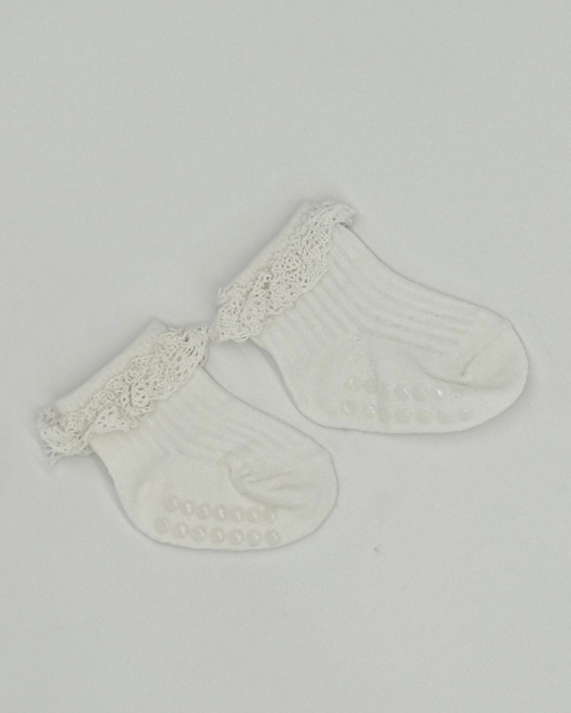 (4 Pairs) EVERYDAY RUFFLED COTTON SOCKS