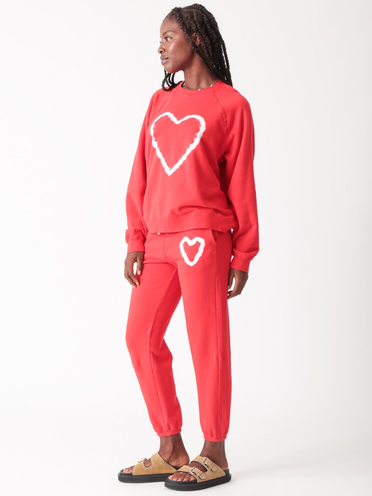Ronan Pullover - Chili Heart