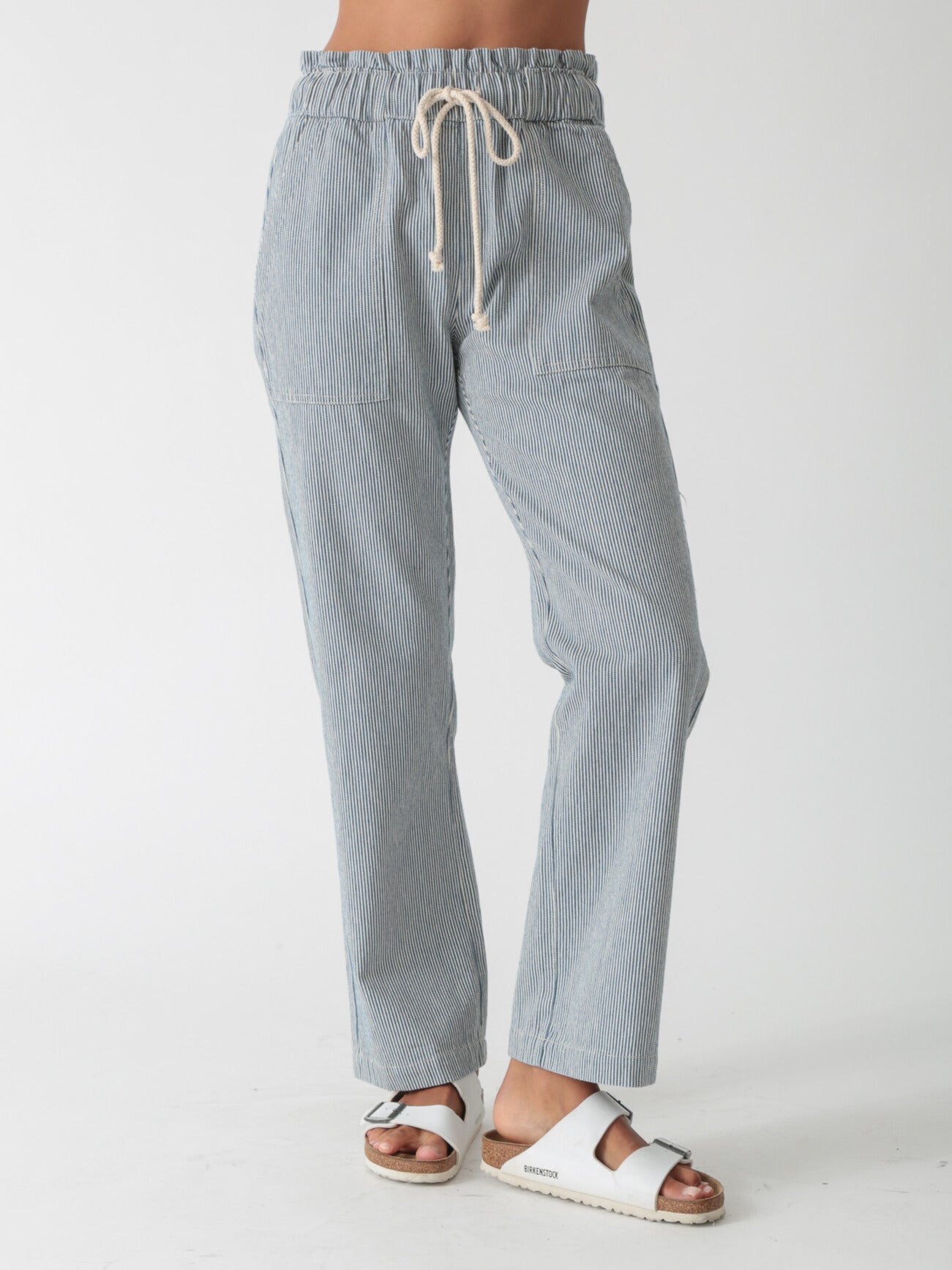 Easy Pant - Railroad Stripe