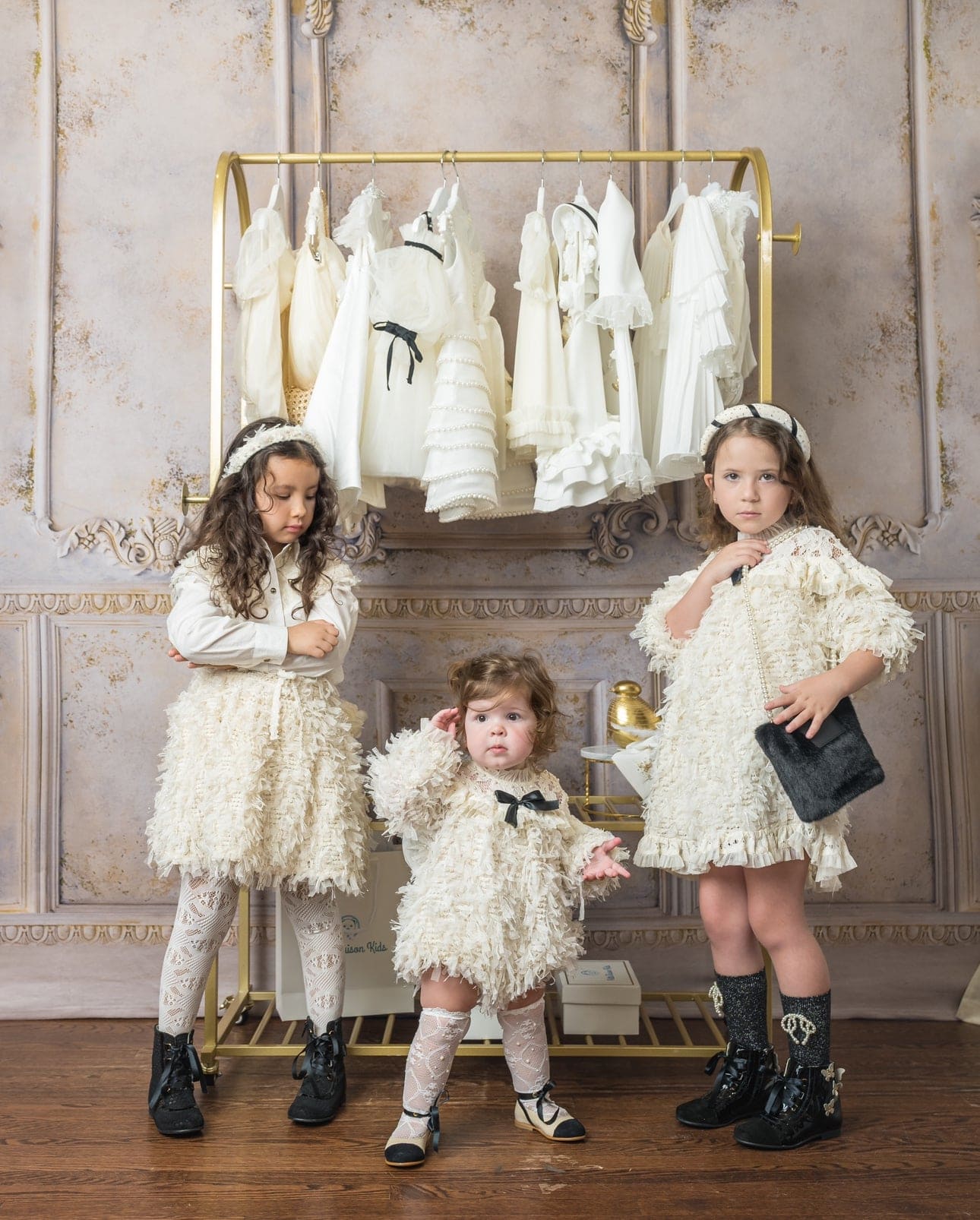 Ivanna Ivory Blouse and Skirt Set - Petite Maison Kids