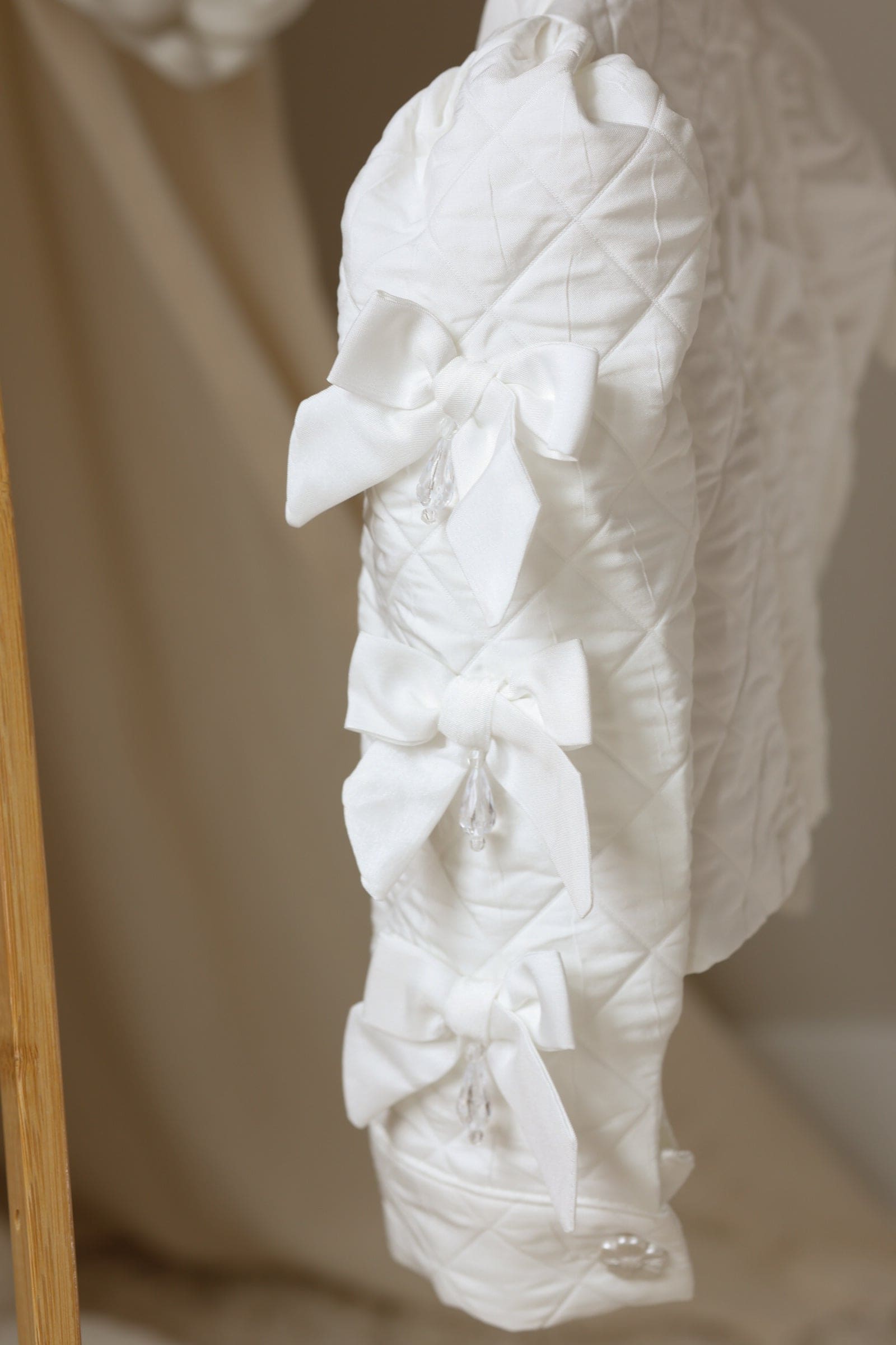 Poppy White Quilted Jacket - Petite Maison Kids