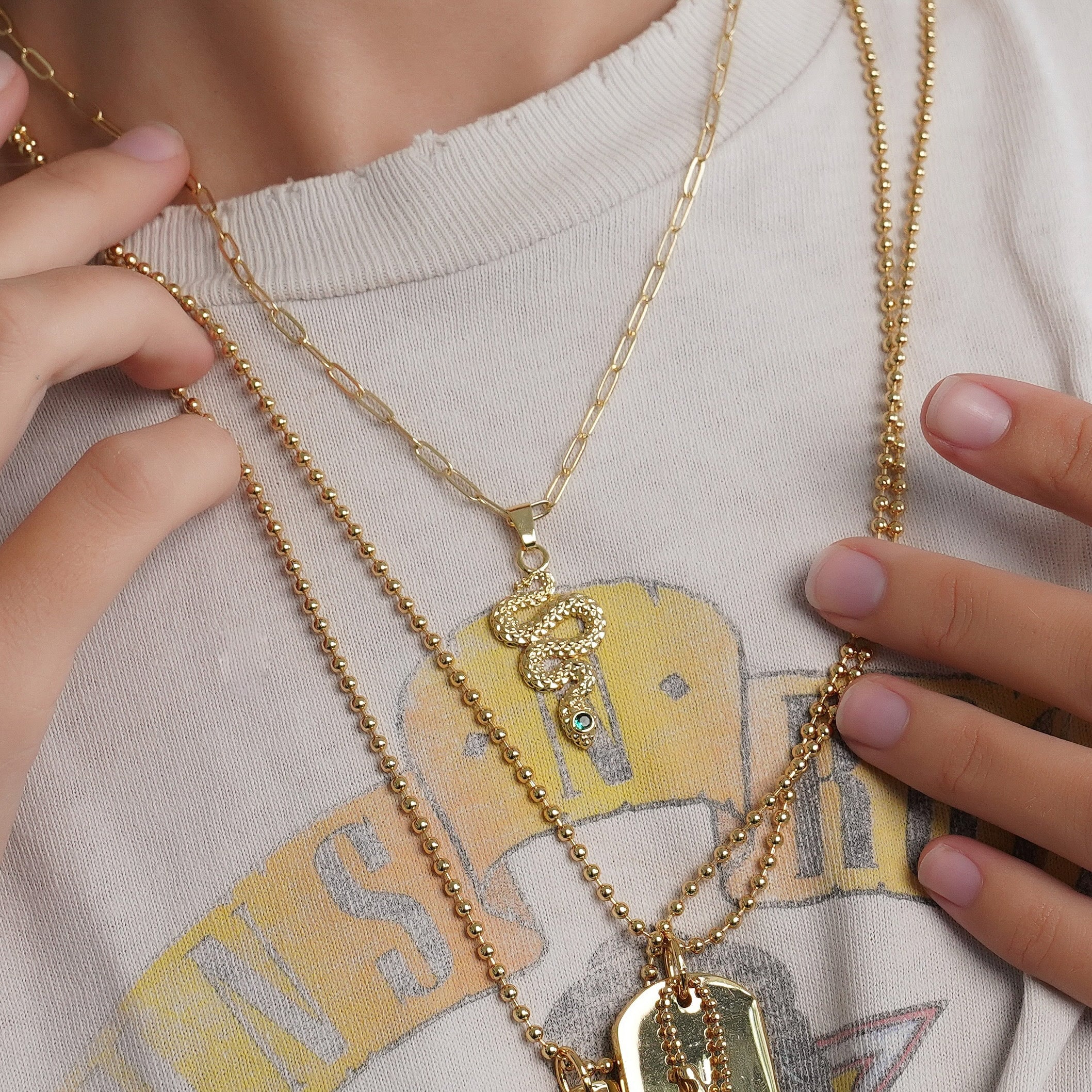 The Chunky Snake Necklace