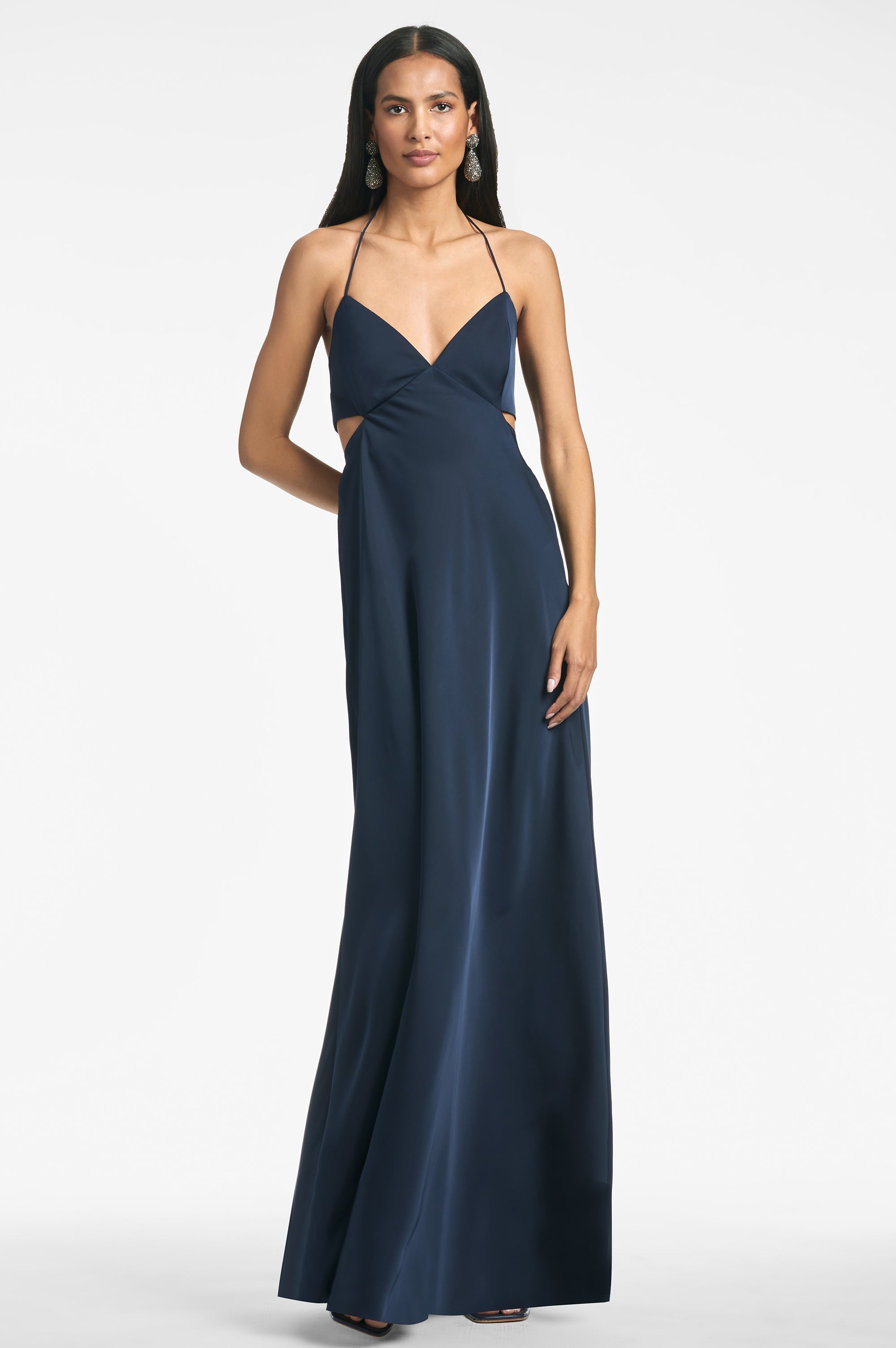 Alexandra Gown - Navy - Final Sale