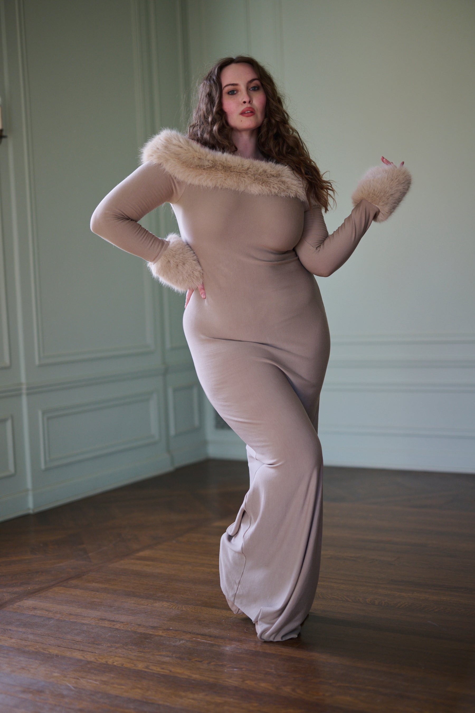 The Almond Anastasia Dress