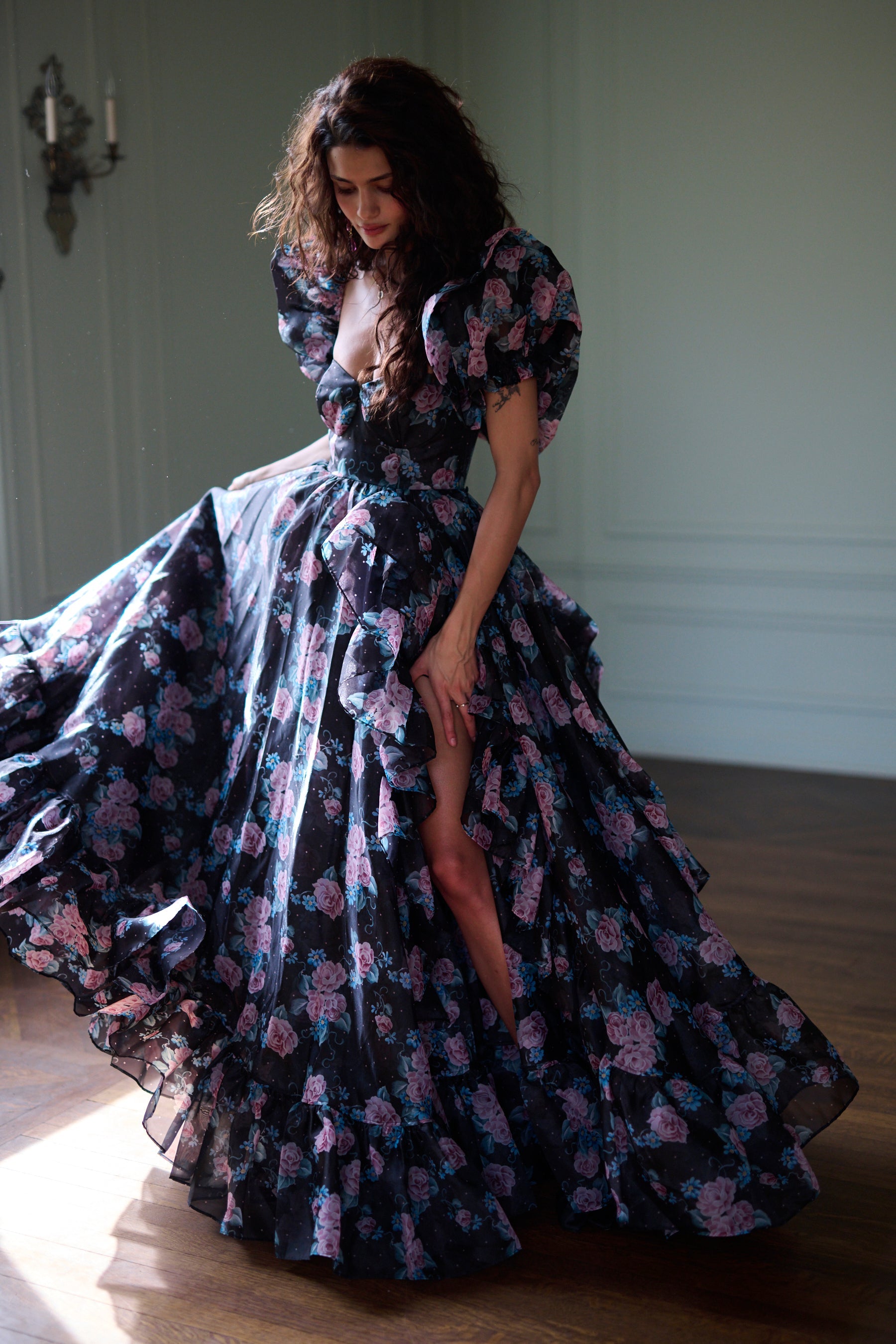 The Spellcaster In Bloom Gown