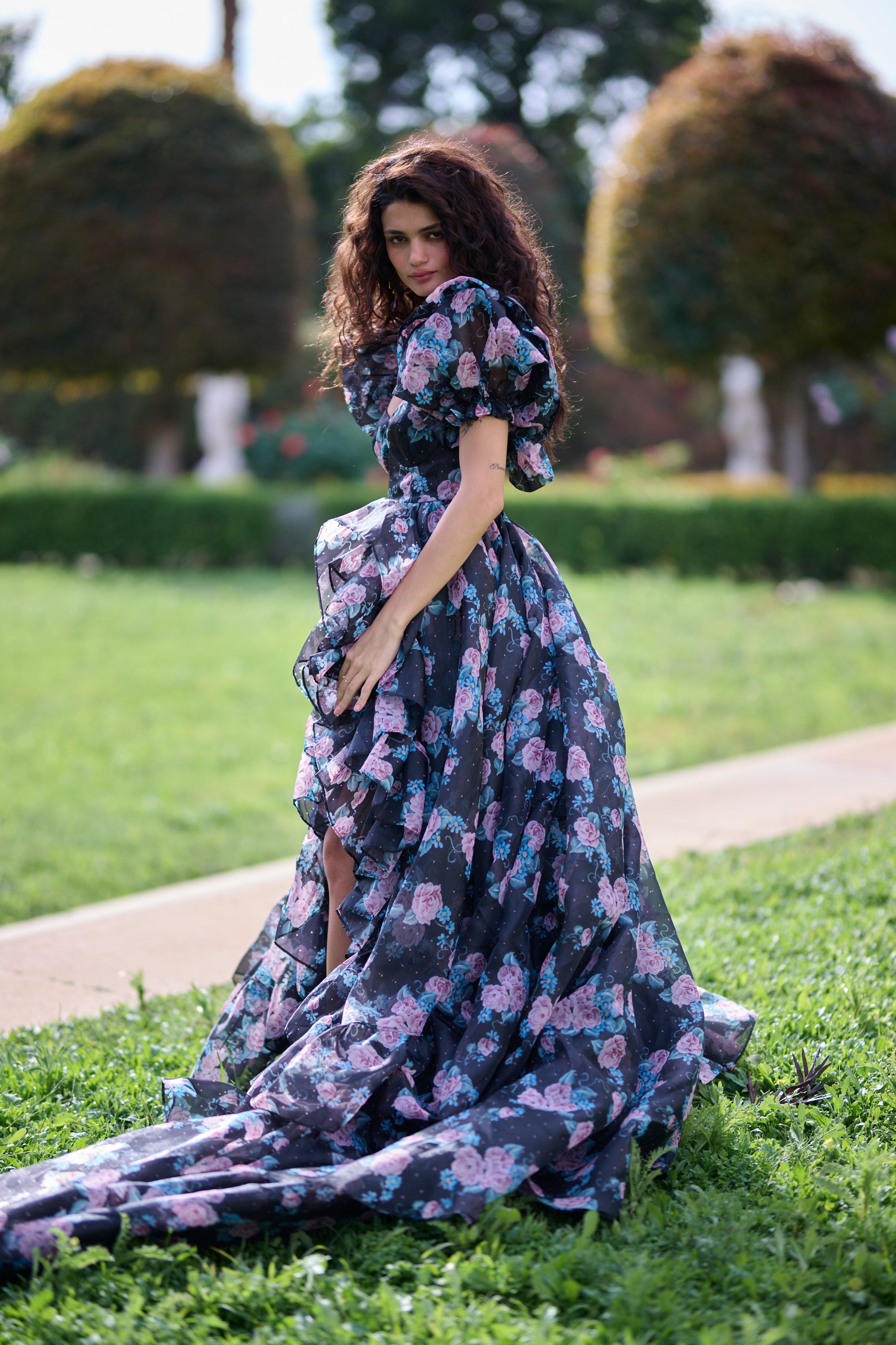 The Spellcaster In Bloom Gown