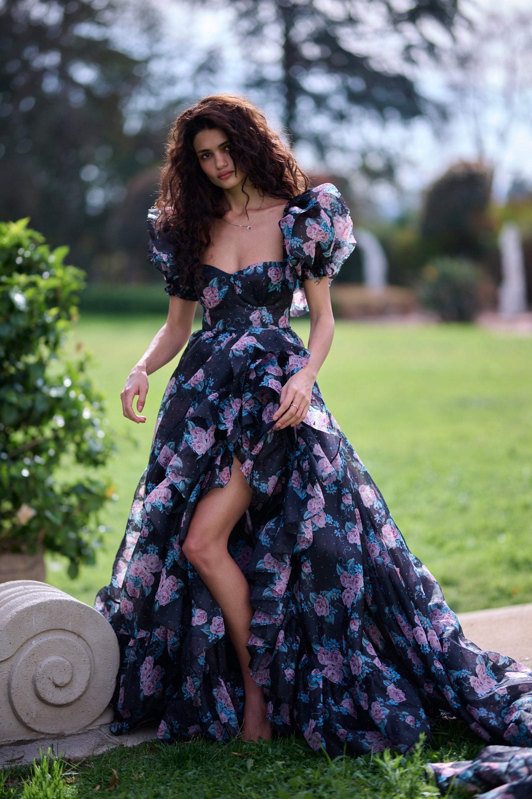 The Spellcaster In Bloom Gown