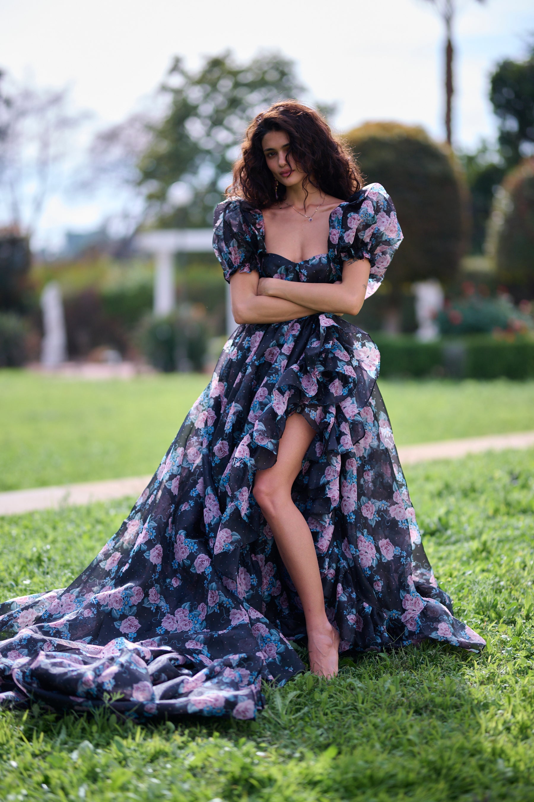 The Spellcaster In Bloom Gown