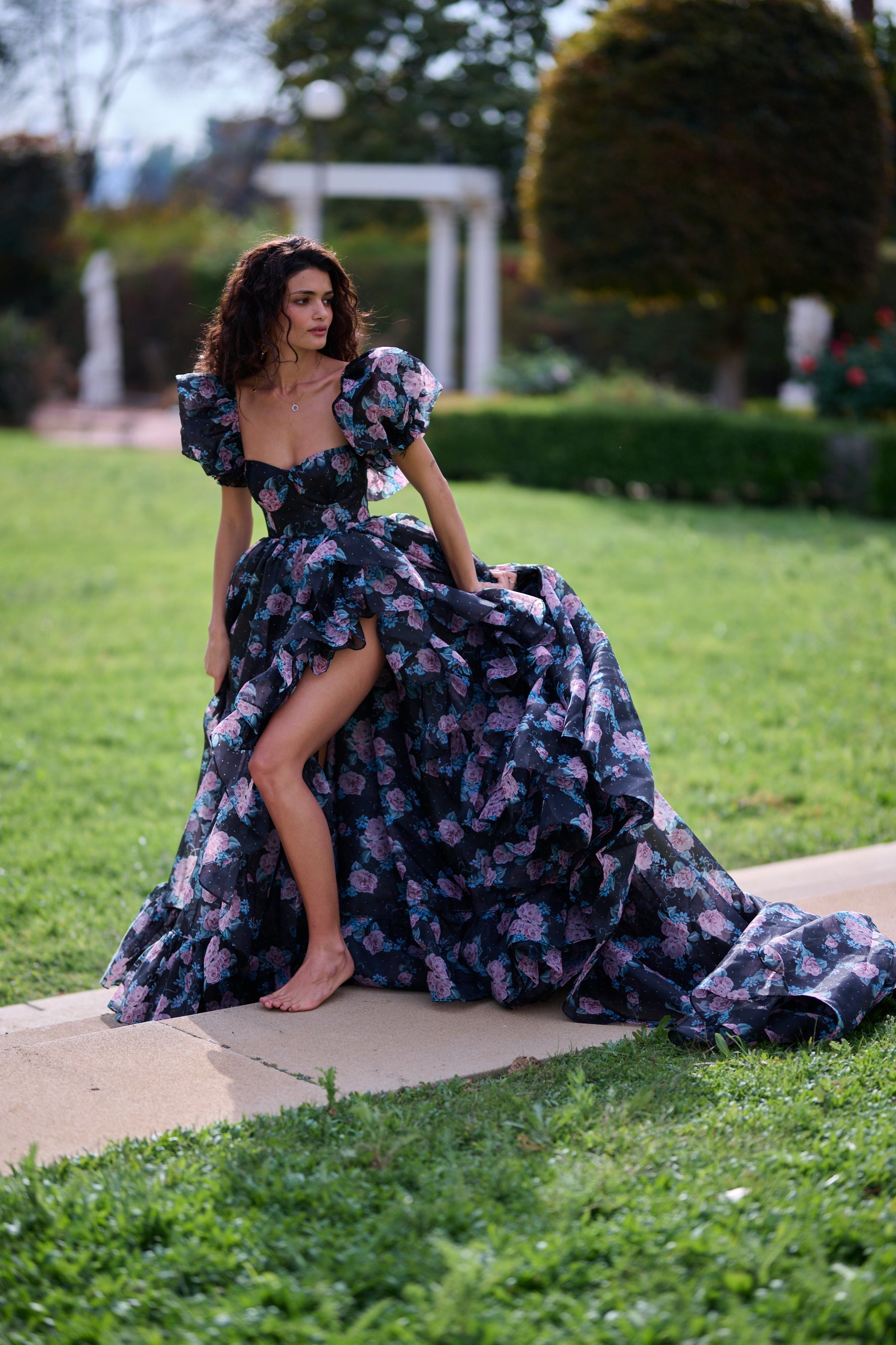 The Spellcaster In Bloom Gown