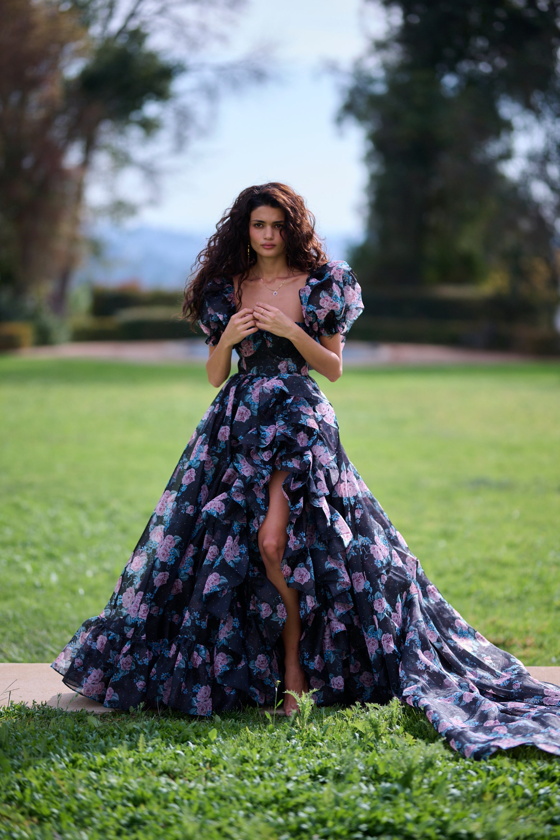 The Spellcaster In Bloom Gown