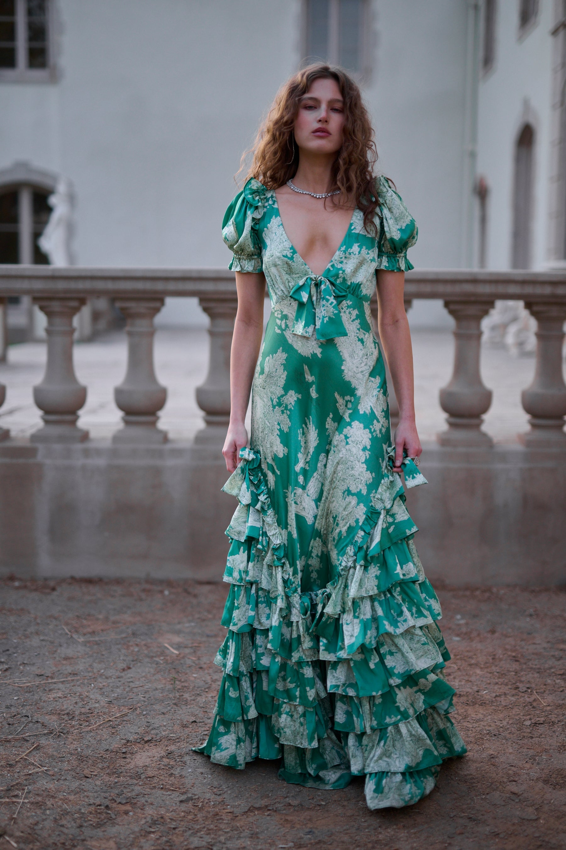 The Cedar Toile Gatsby Slip