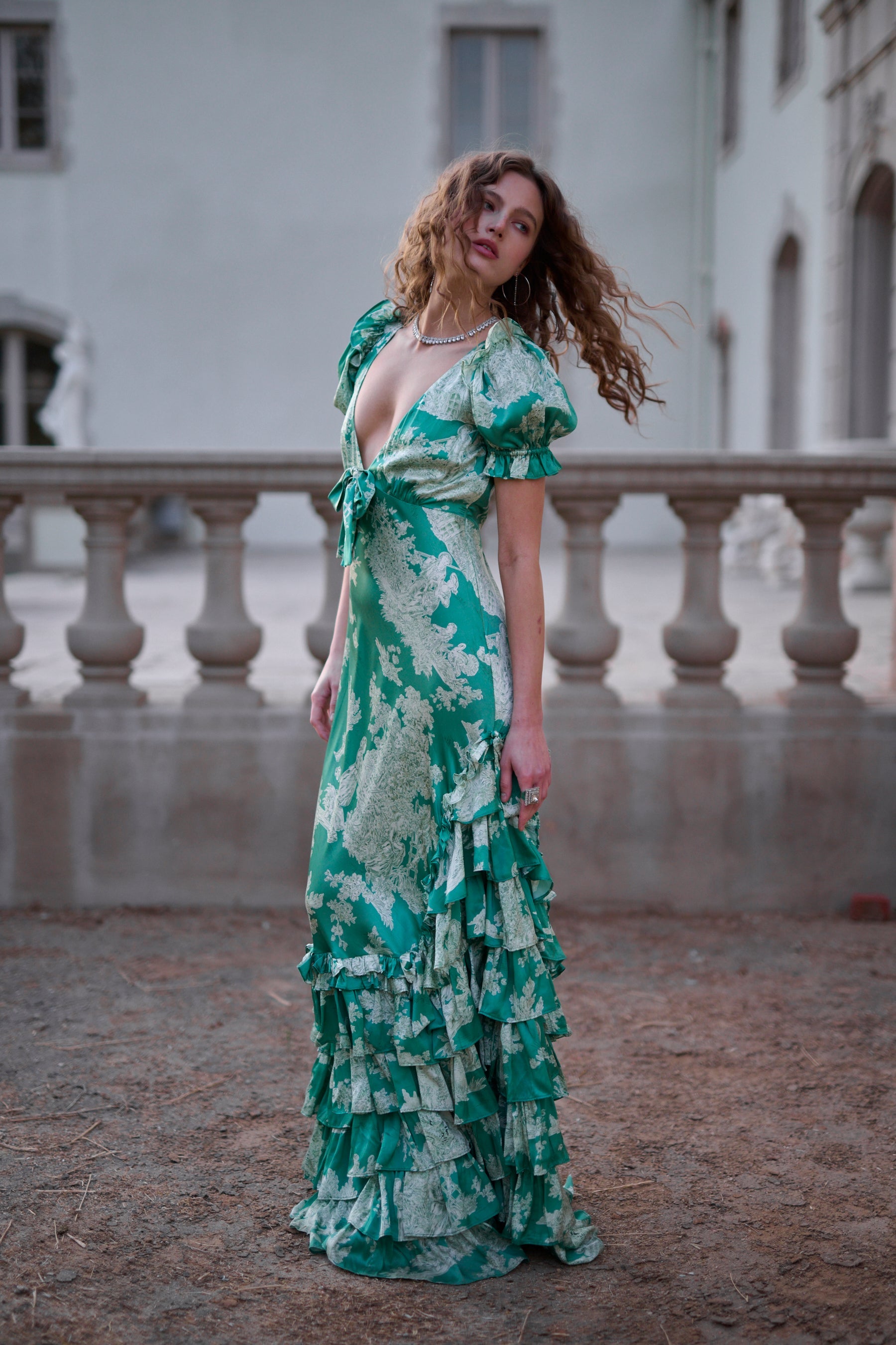 The Cedar Toile Gatsby Slip