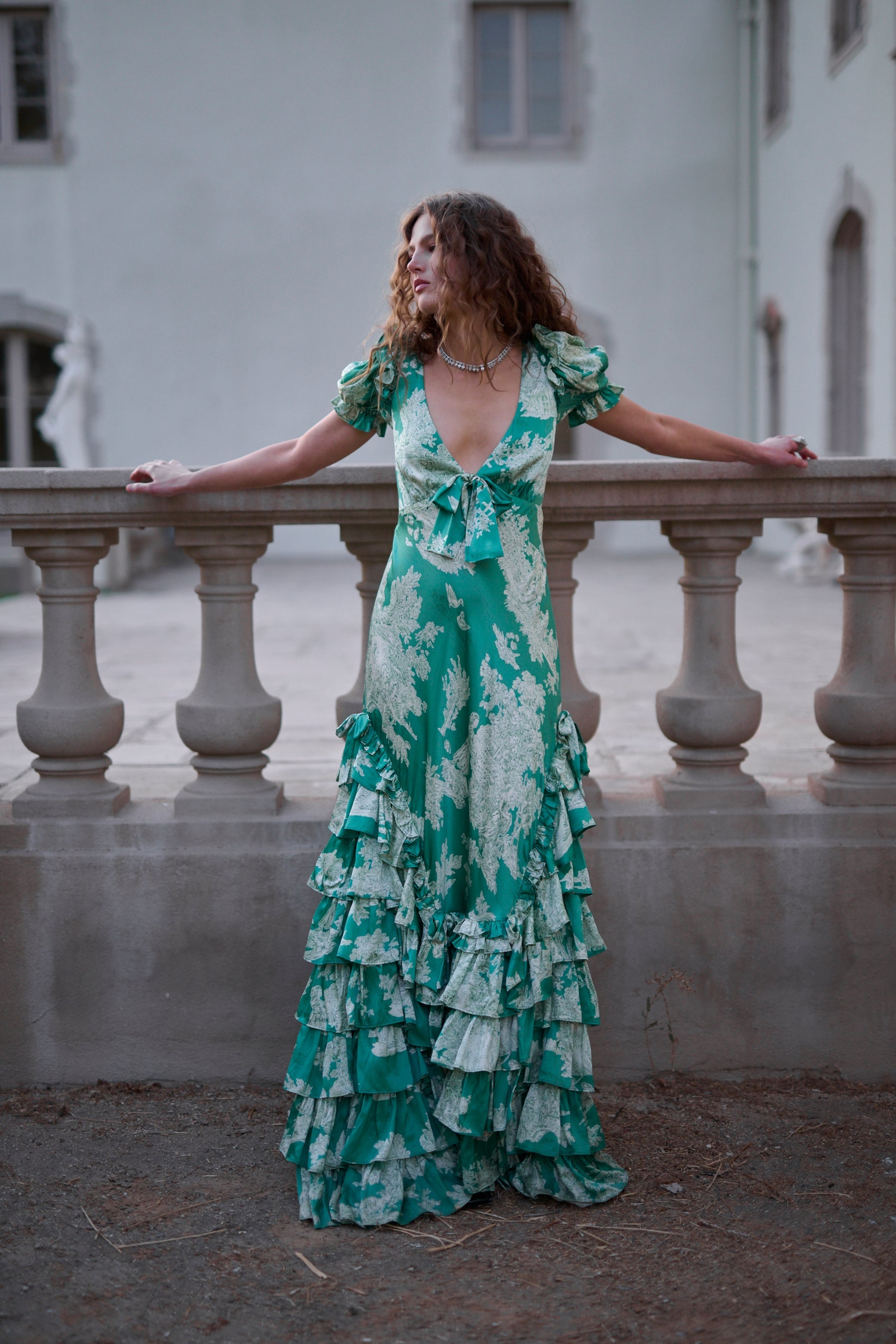 The Cedar Toile Gatsby Slip