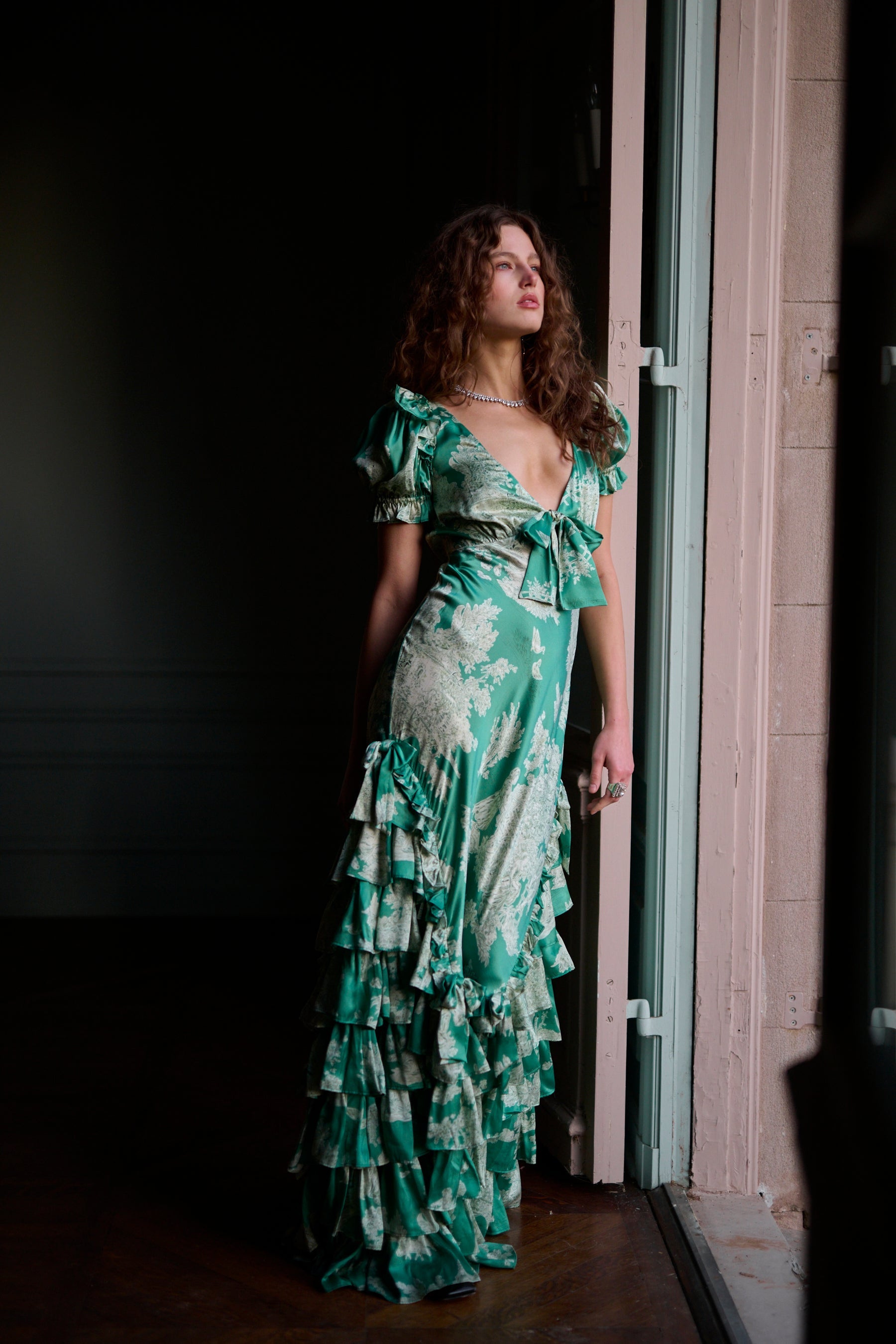 The Cedar Toile Gatsby Slip