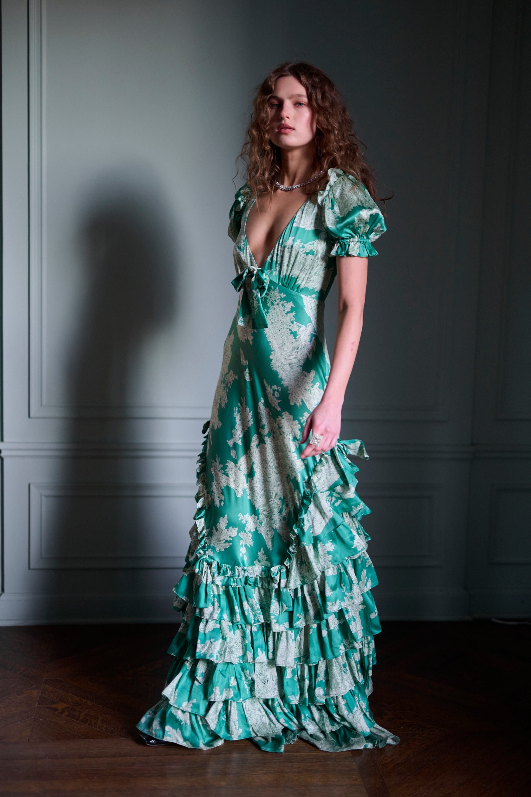 The Cedar Toile Gatsby Slip