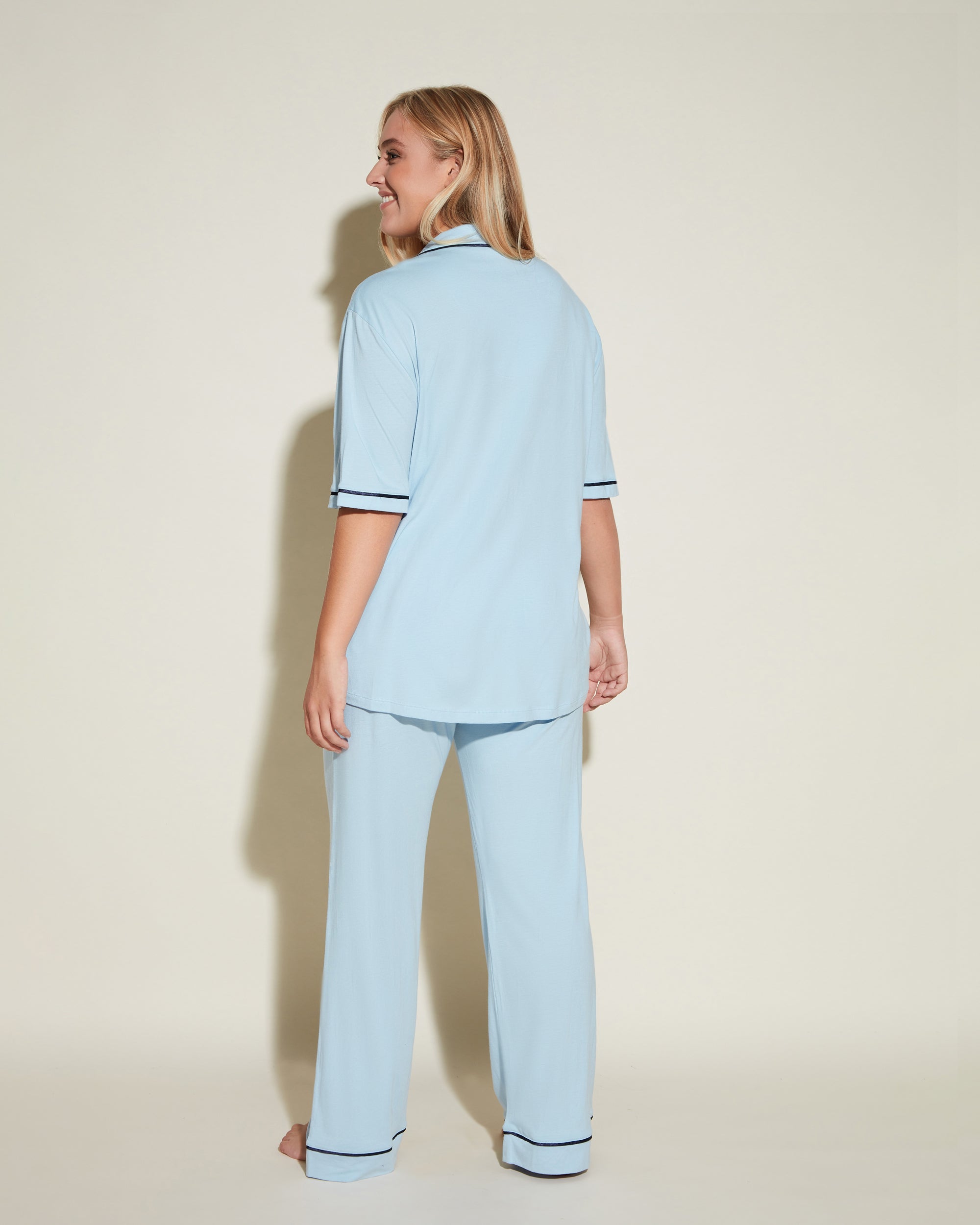 Short Sleeve Top & Pant Pajama Set