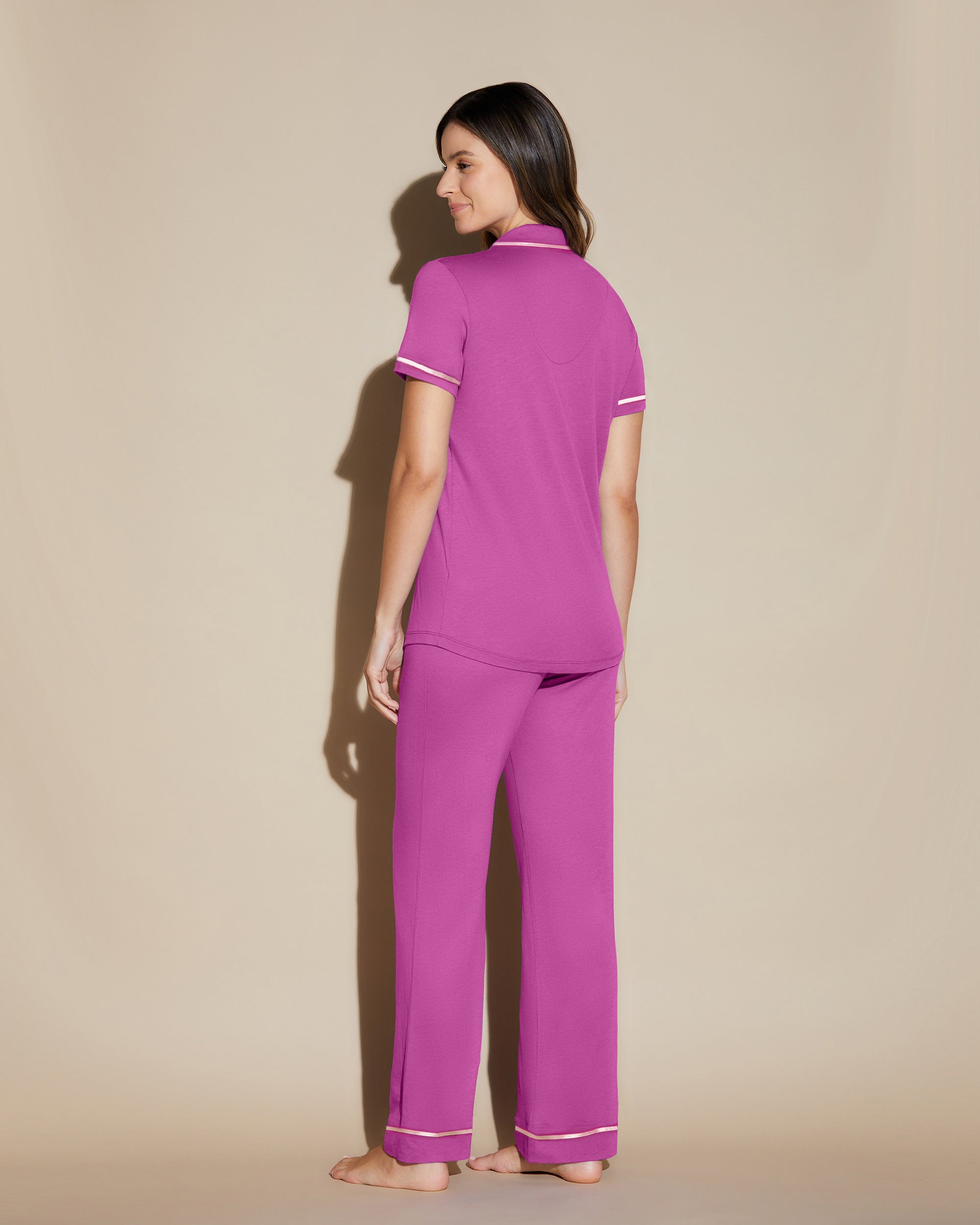 Short Sleeve Top & Pant Pajama Set