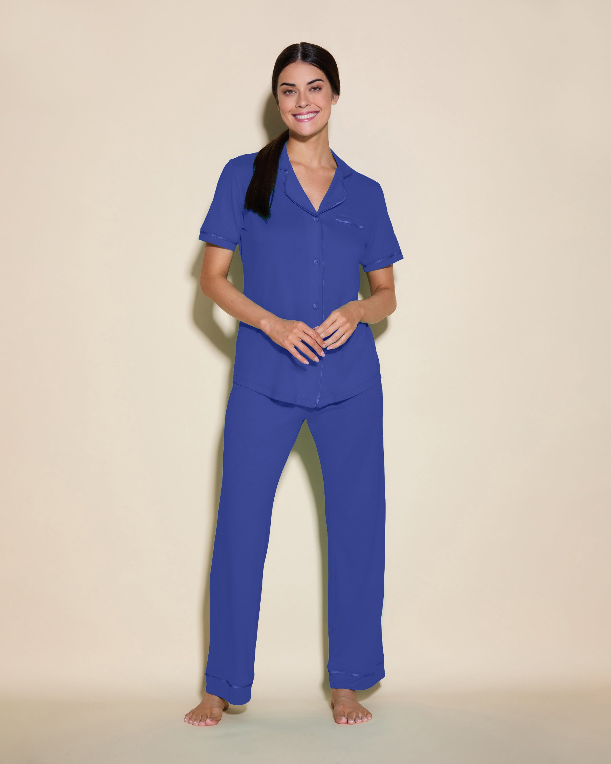 Short Sleeve Top & Pant Pajama Set