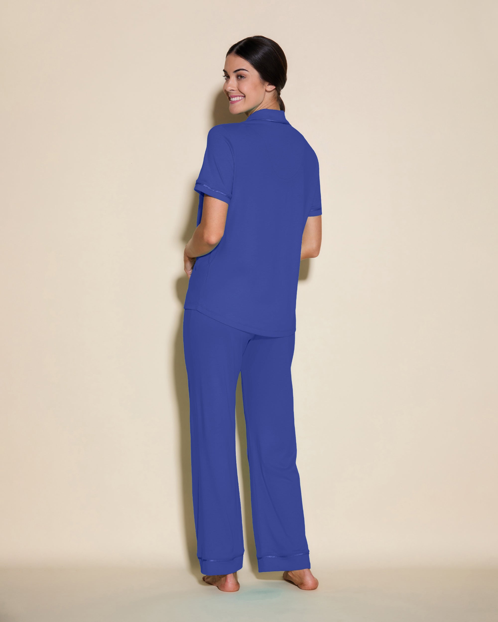 Short Sleeve Top & Pant Pajama Set