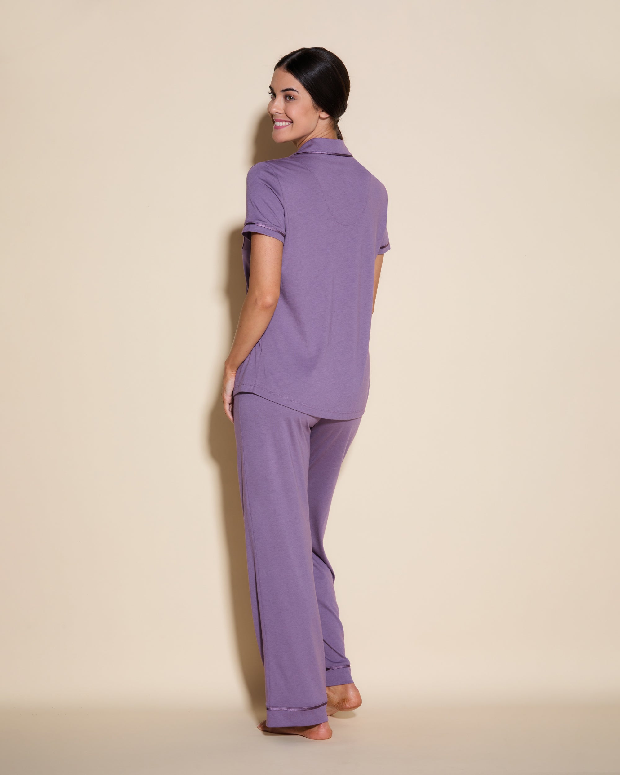 Short Sleeve Top & Pant Pajama Set