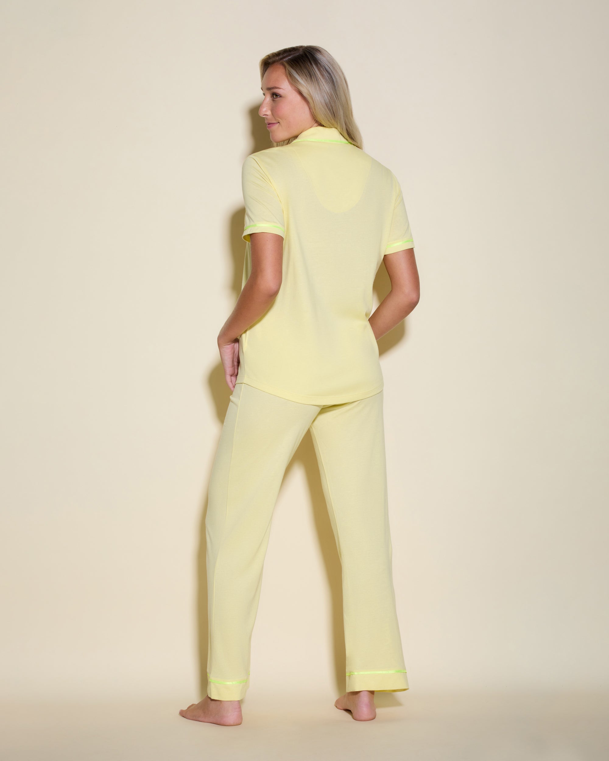 Short Sleeve Top & Pant Pajama Set