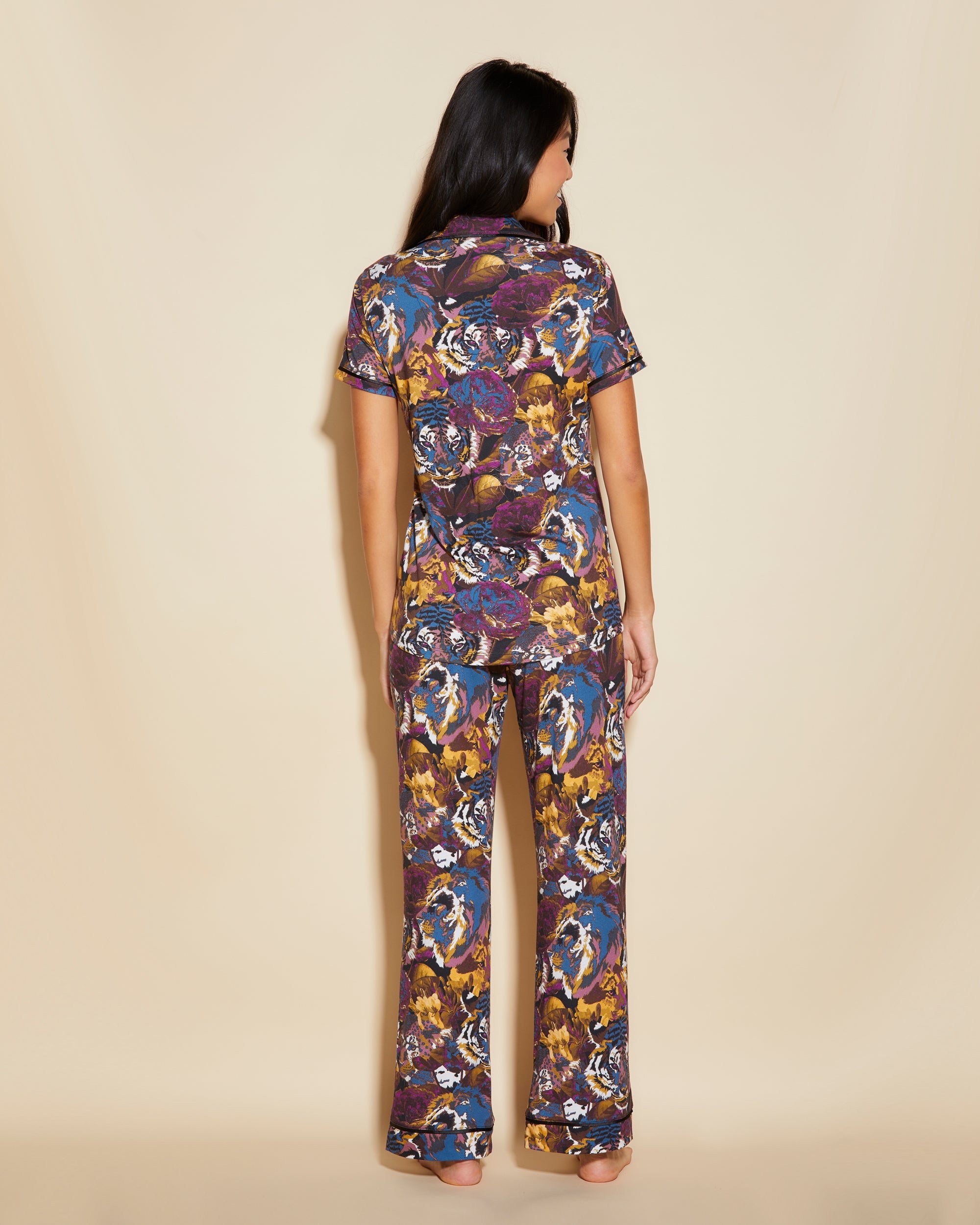Short Sleeve Top & Pant Pajama Set